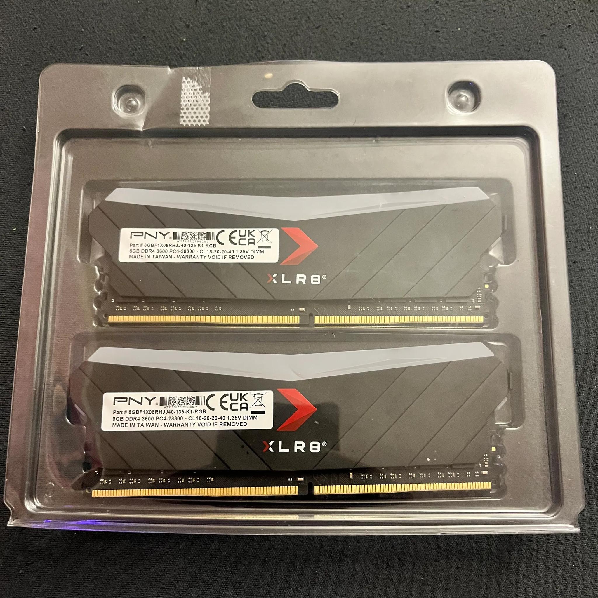 NY XLR8 Gaming 16GB (2x8GB) DDR4 3600MHz RGB Dual Channel Ram – MD16GK2D4360018XRGB