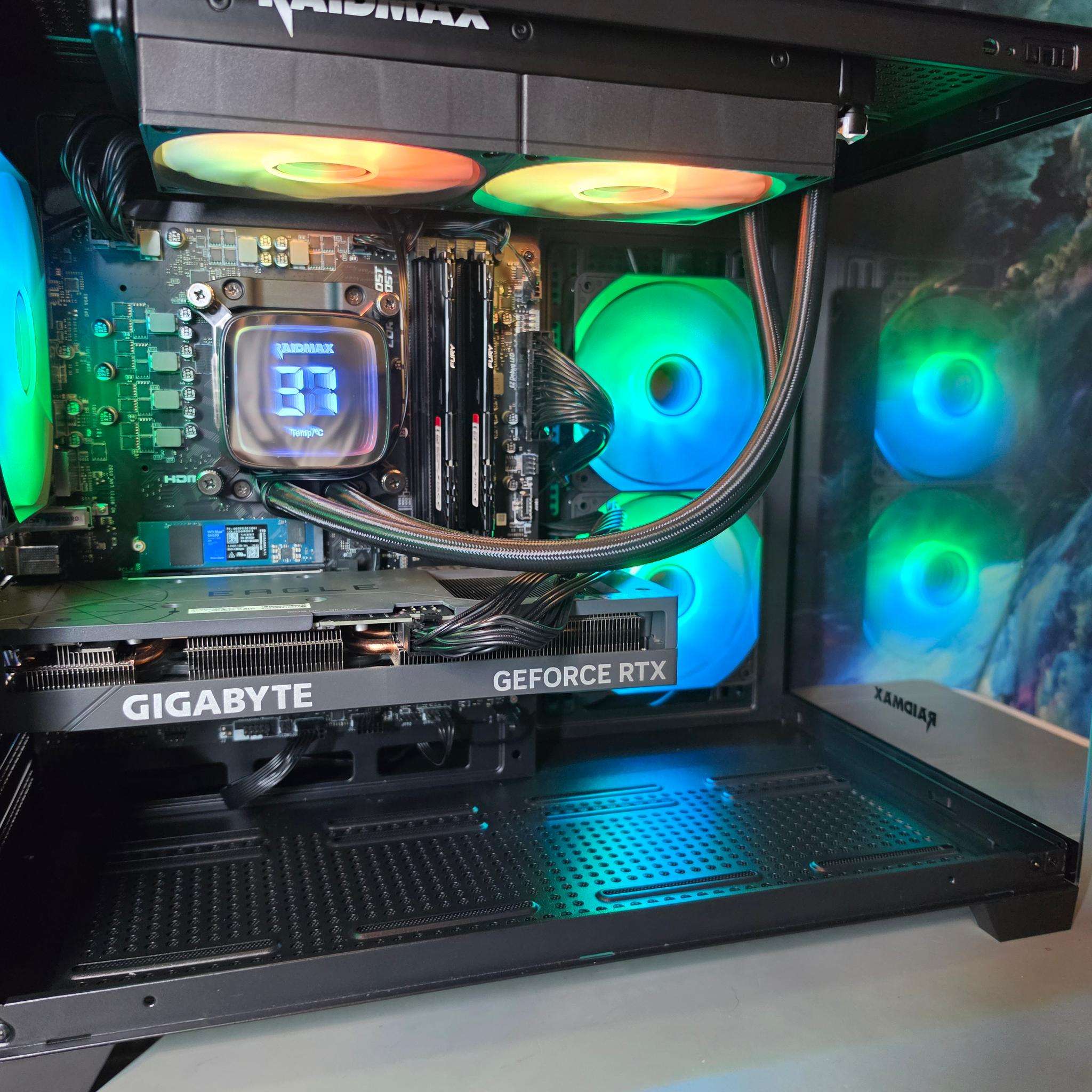 Gigabyte RTX 4060ti 8gb + Ryzen 5600x PC Build #89