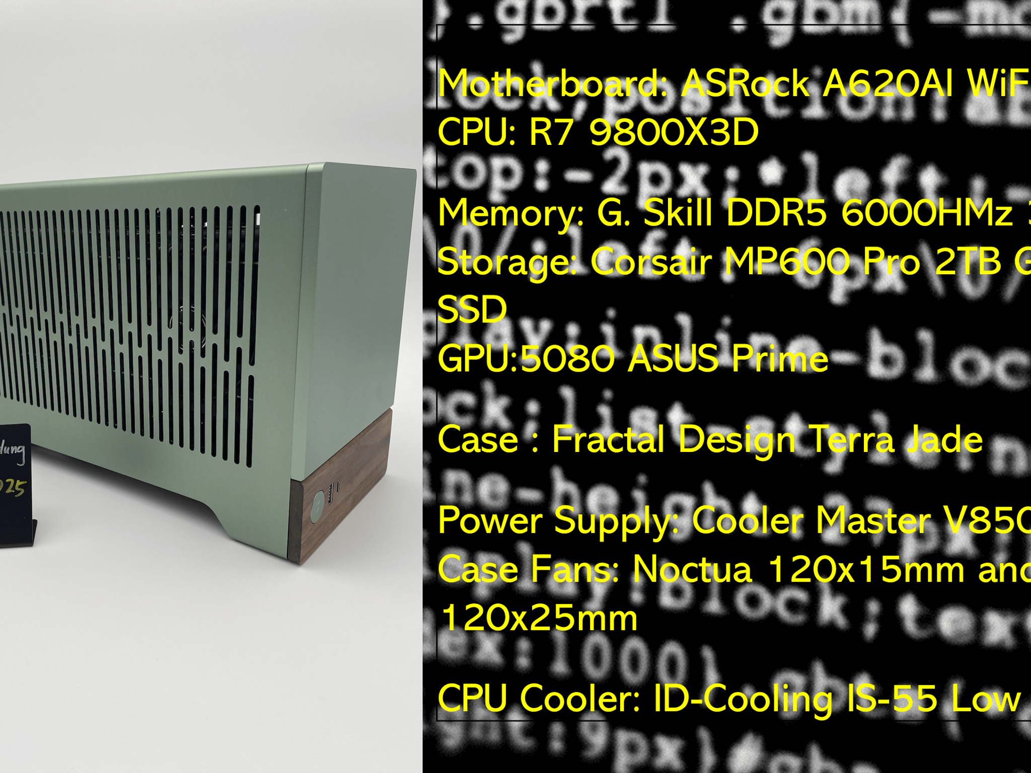 End Game Terra | 5080 | 9800X3D | 32GB DDR5 | 2TB Storage