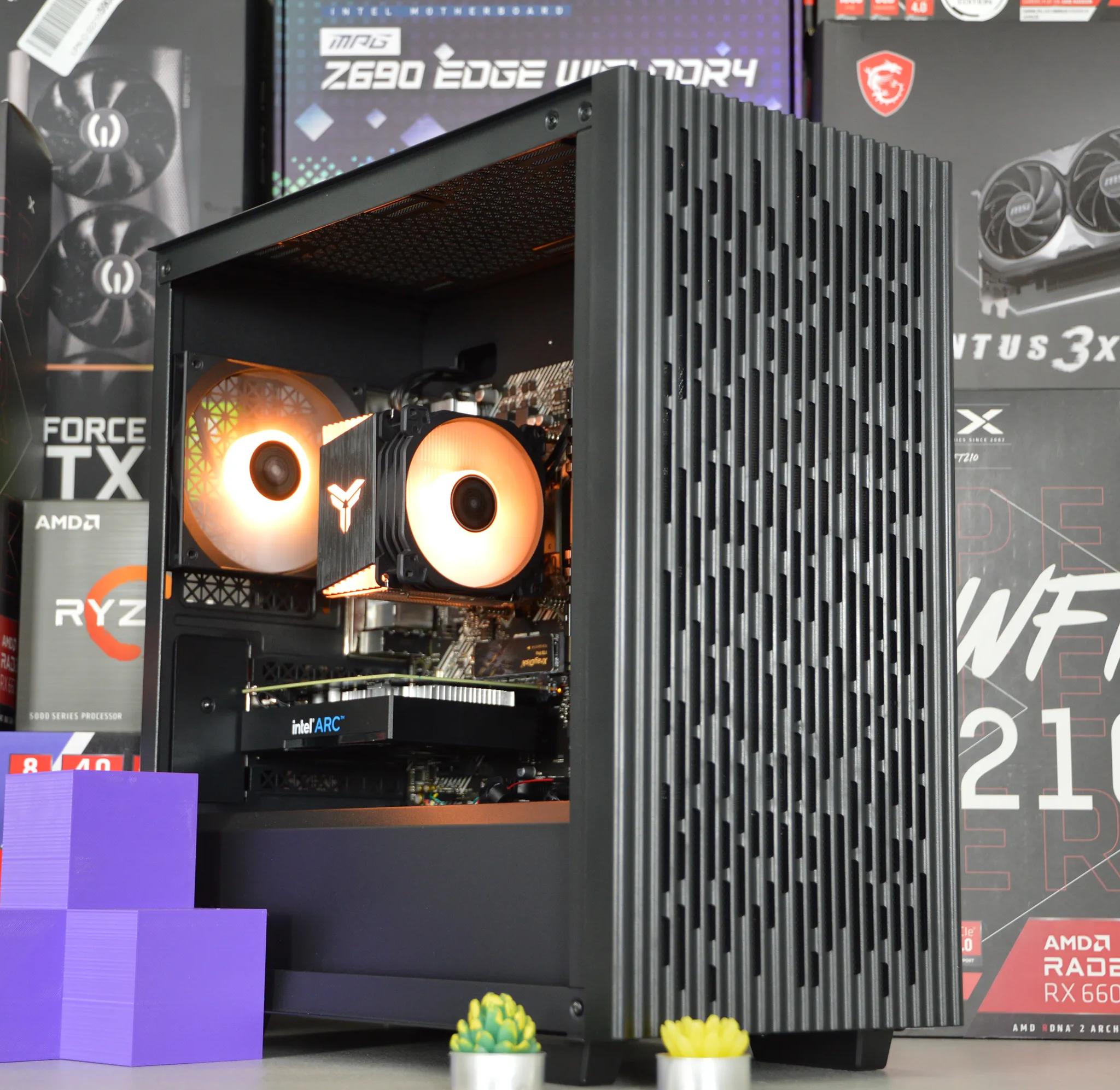 ⚡⚡ | ARC A380 6GB | RYZEN 5 3600 | 16GB DDR4 RAM | 1TB NVME SSD | Electric Arc 2.0 |