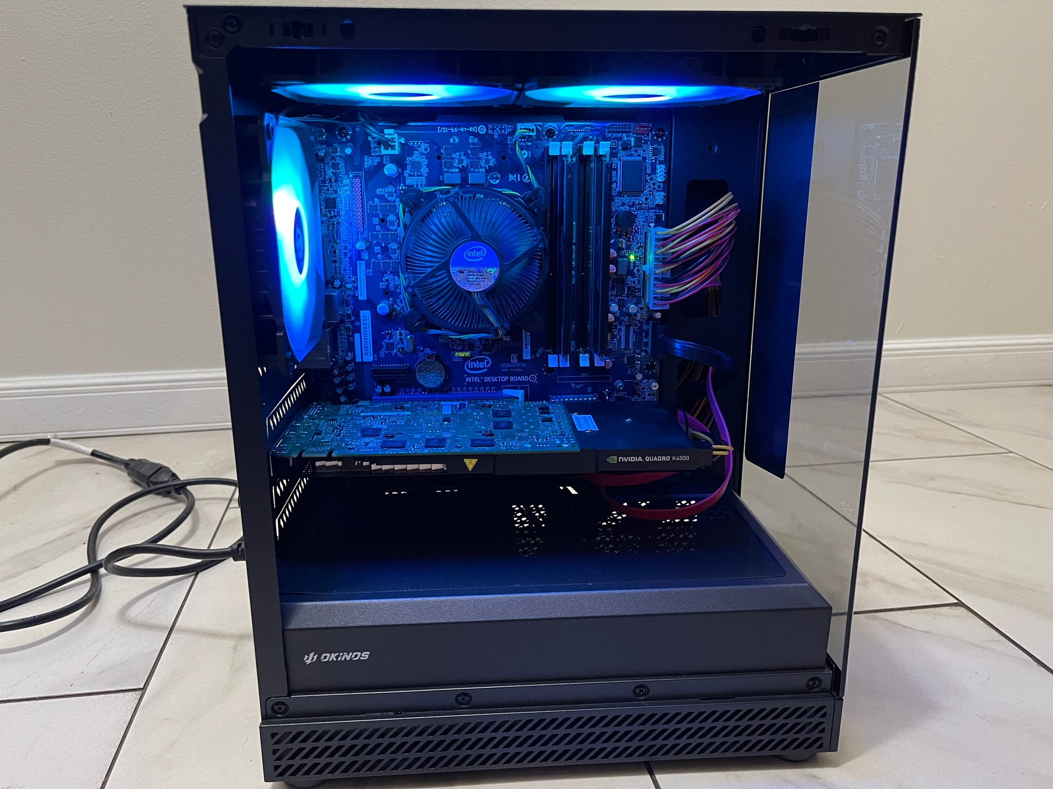 Super Budget Gaming PC - Intel i7-3770k, NVIDIA 3GB GPU, 16GB RAM, 378GB Storage, w/ Wi-Fi & BT