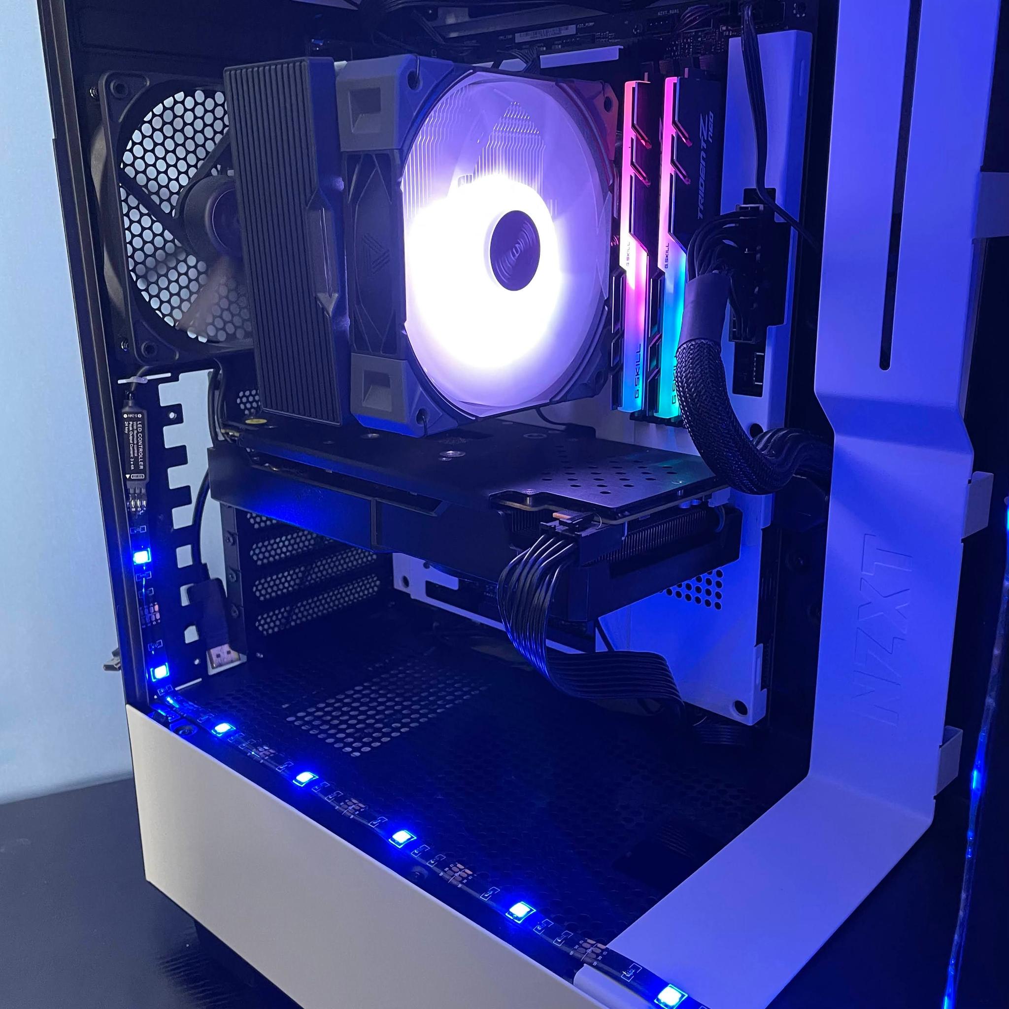 NZXT Ryzen Gaming PC | Ryzen 5 / 570 / 16GB / 1TB  SSD, Win 11 Pro + Wi-Fi