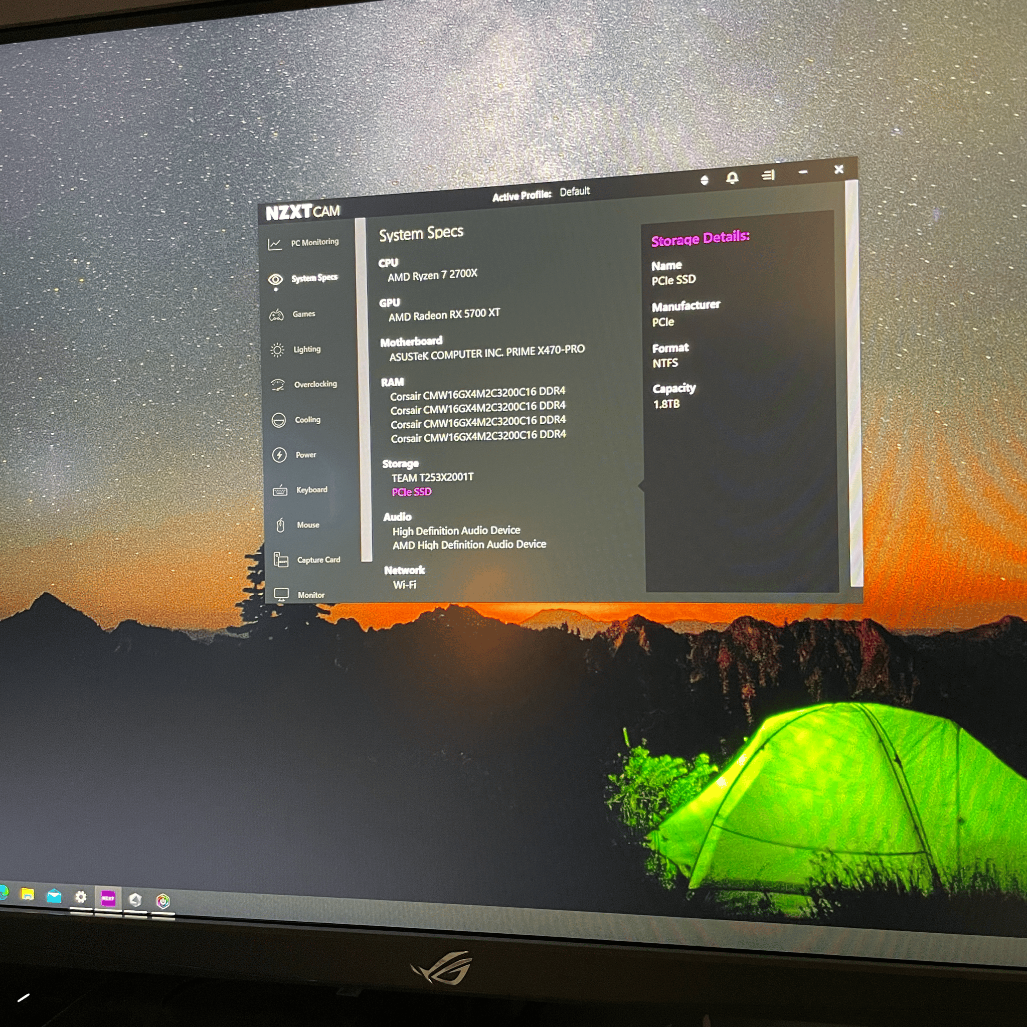 Ryzen 7 + 5700 XT Gaming PC w/ 32GB RAM, 3TB SSD Storage, Windows 10 Pro