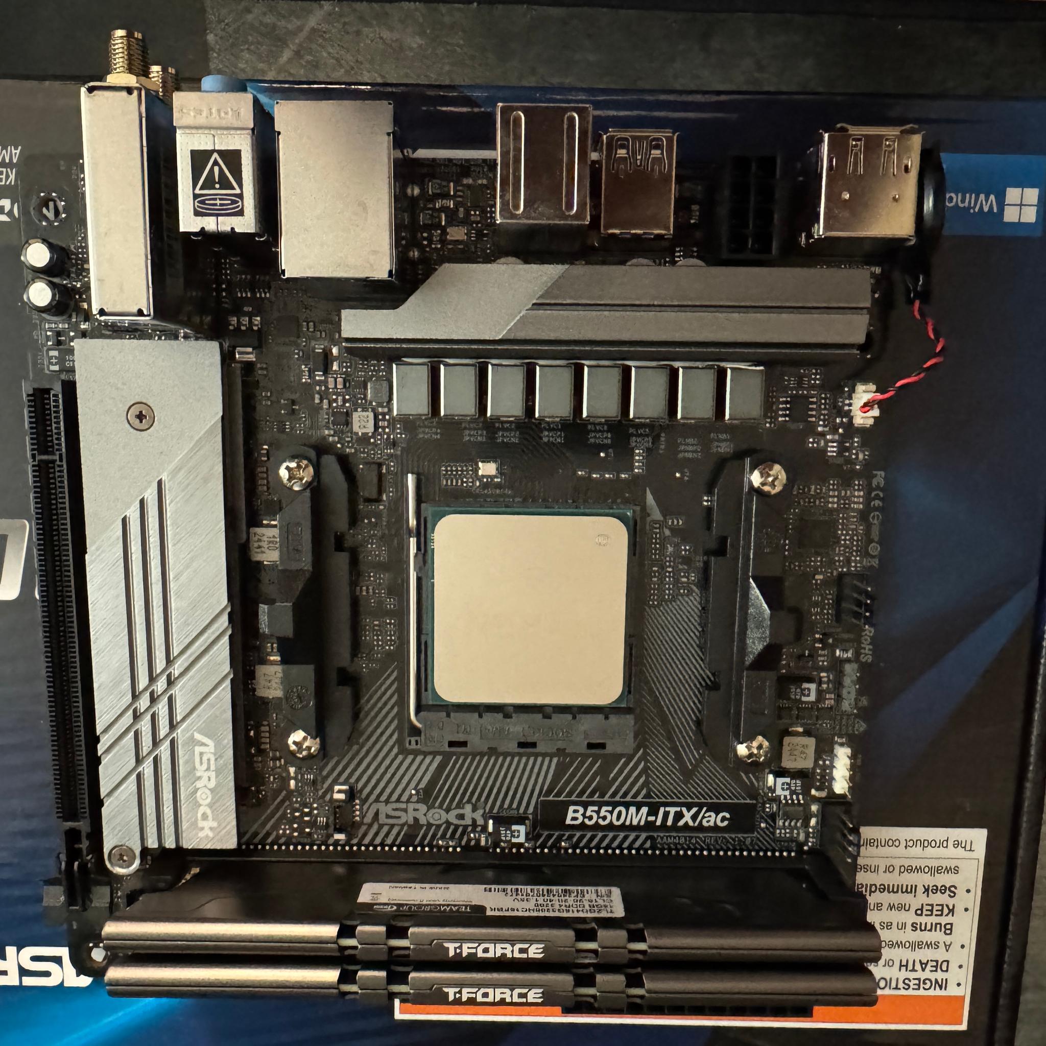 Bundle! Ryzen 5 5600 + Mini ITX Motherboard & 32GB RAM