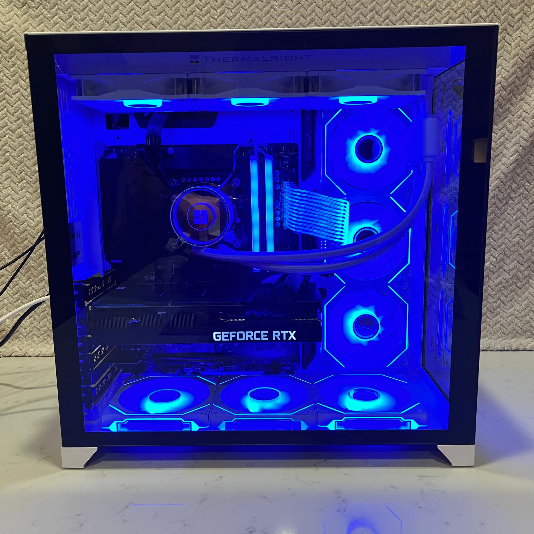 RTX 3080 + i7-12700 | 32GB DDR5 | 1TB Gen4 SSD | White Gaming PC