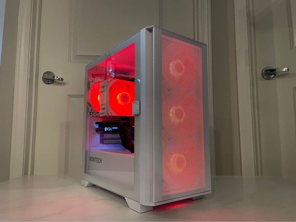 Custom RGB Gaming PC - Intel Core i7 -16GB RAM - Nvidia GeForce GTX 1070 - Windows 10 Pro Computer