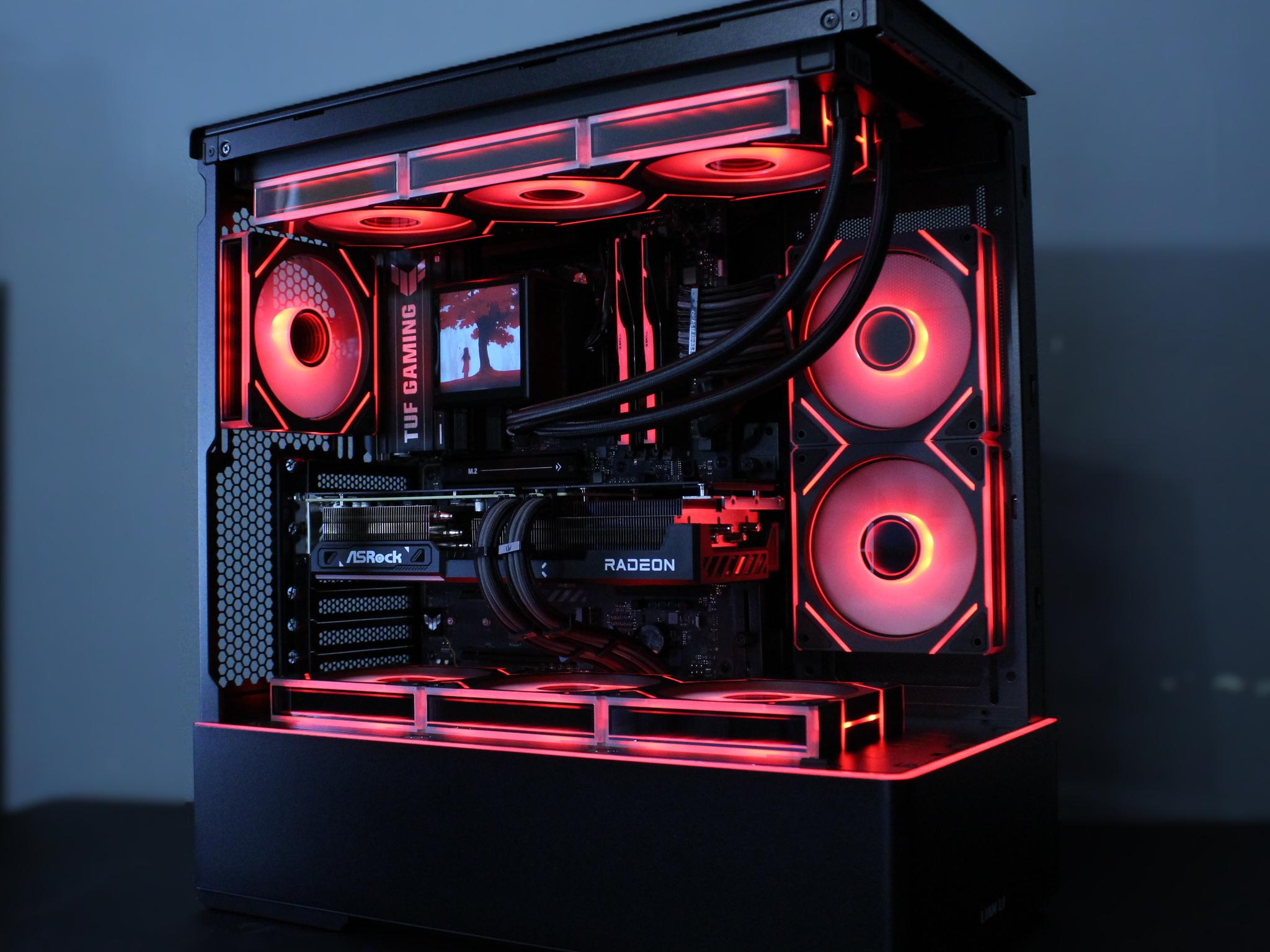 The Black Dread - Ryzen 7 9850X3D • RX 9070 XT • 32GB DDR5 • 2TB NVMe SSD