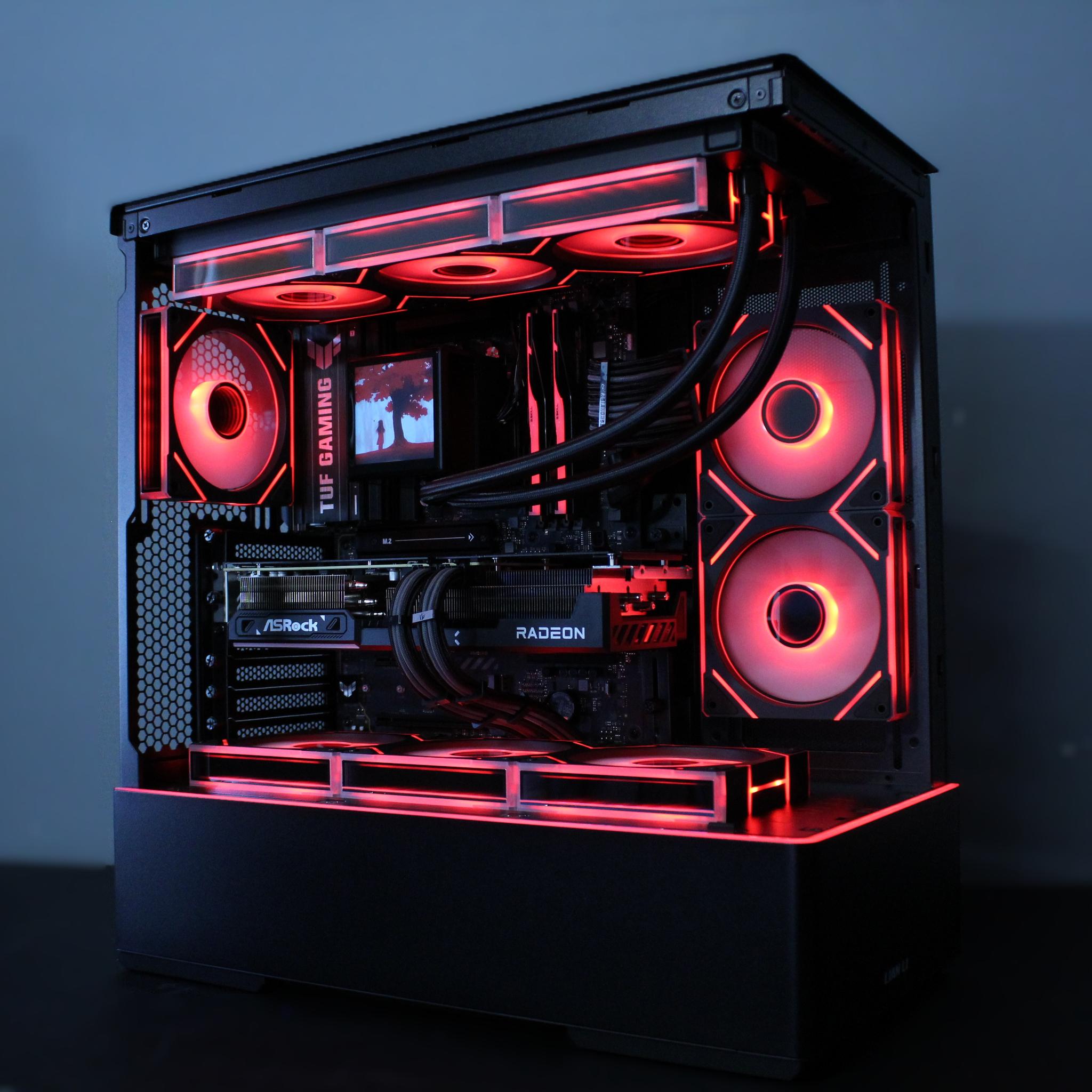 The Black Dread - Ryzen 7 9850X3D • RX 9070 XT • 32GB DDR5 • 2TB NVMe SSD