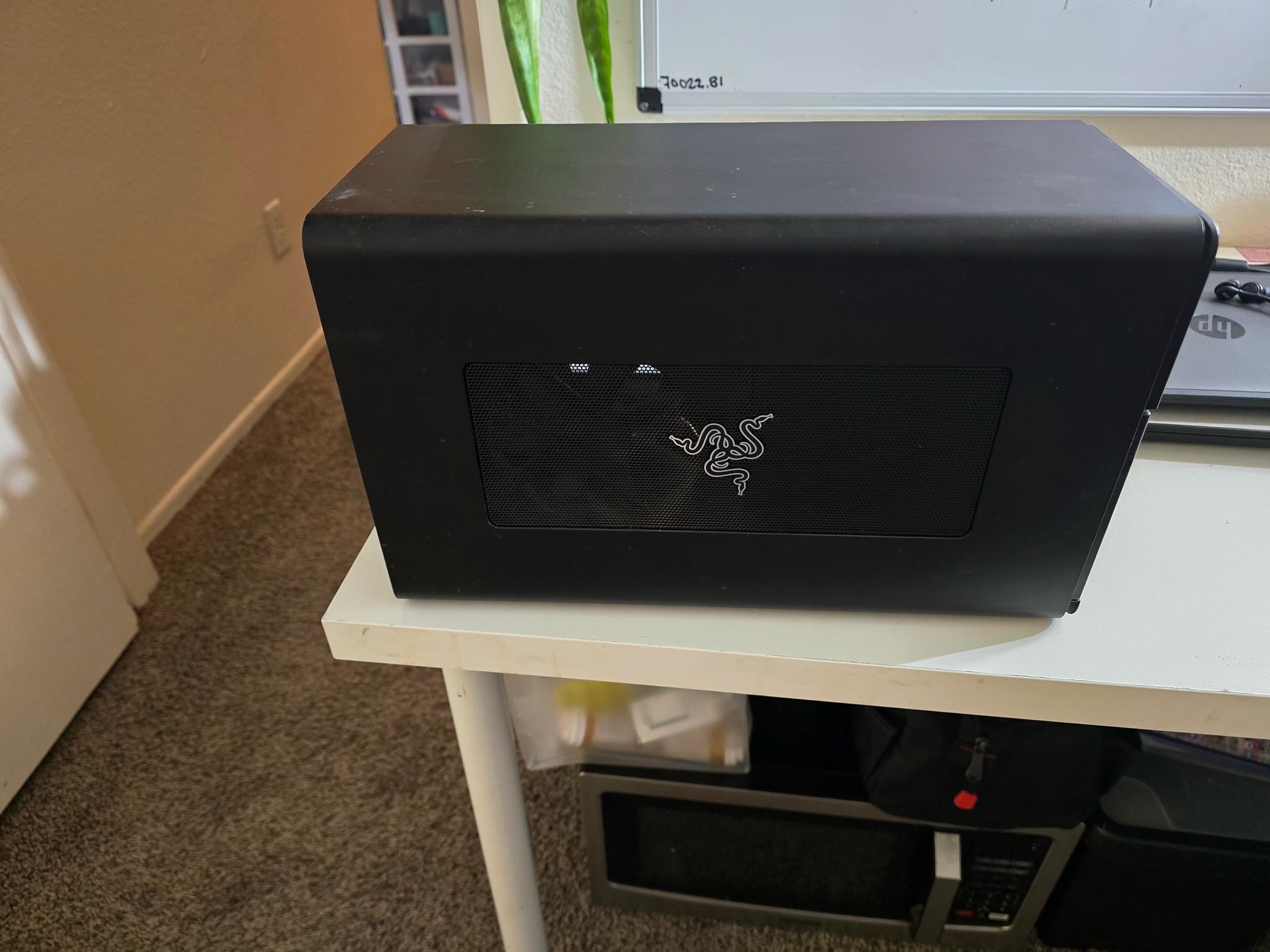 Razer Core X Chroma Aluminum External GPU Enclosure