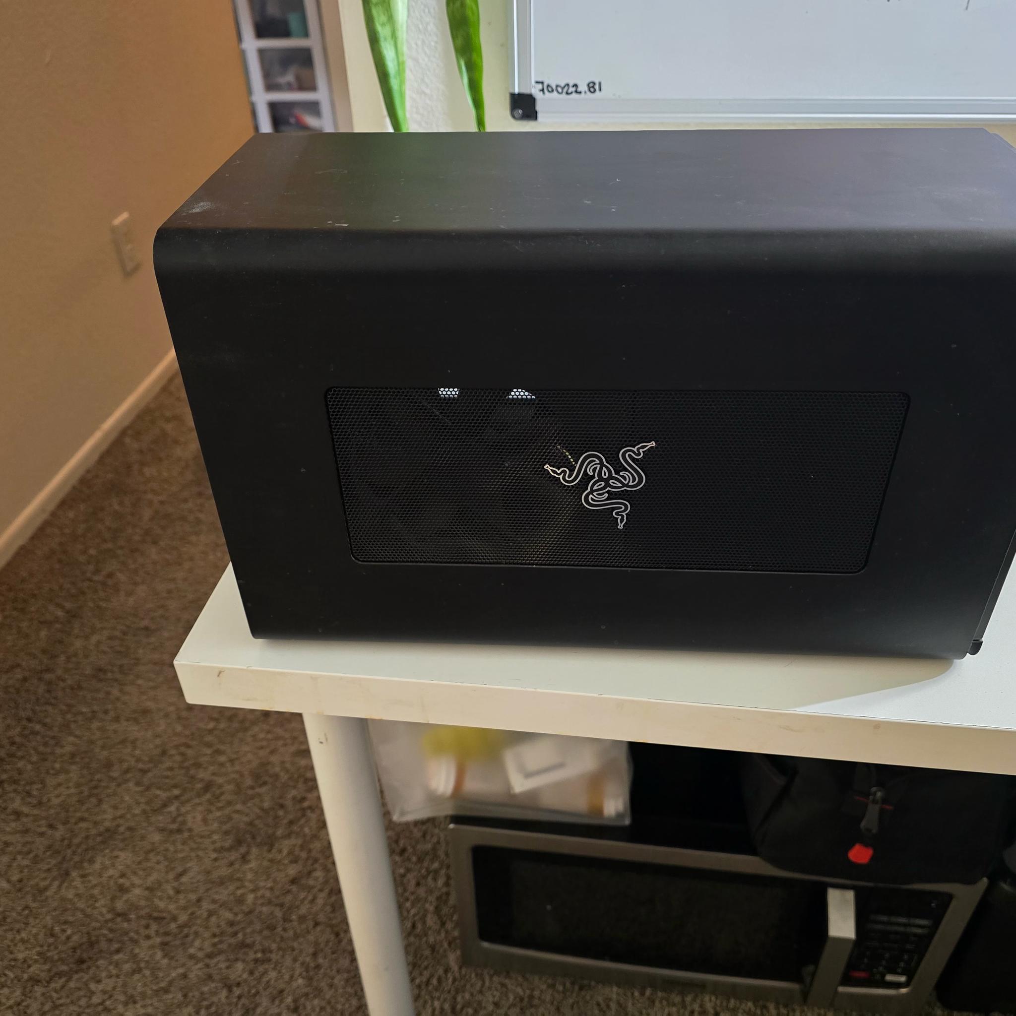 Razer Core X Chroma Aluminum External GPU Enclosure
