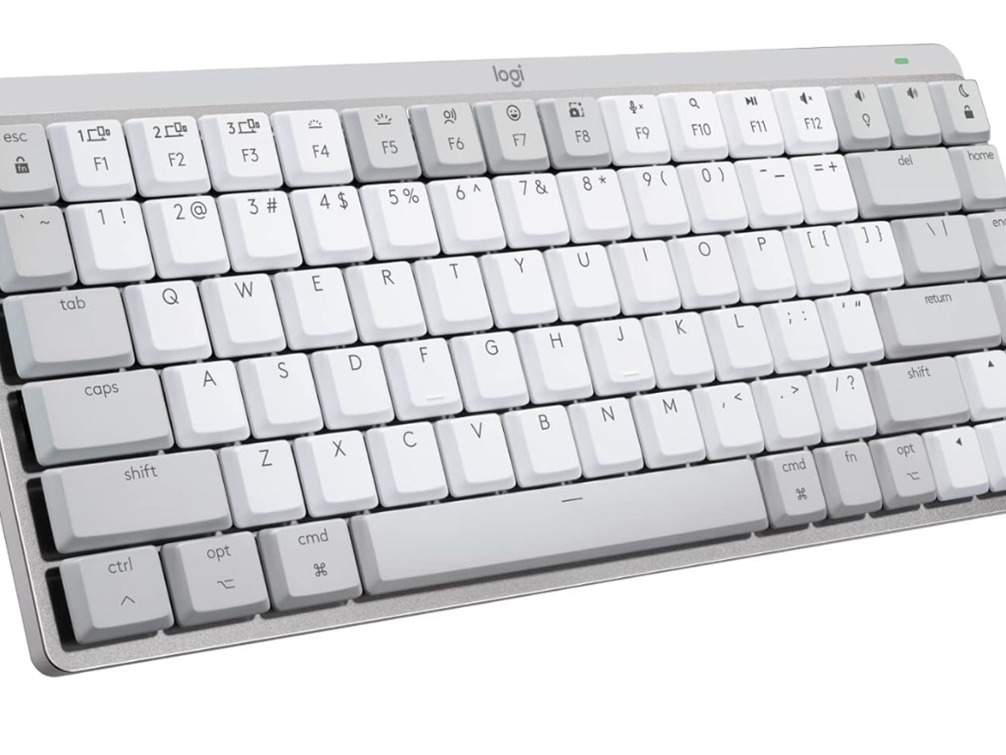 Logitech MX Mechanical Mini Wireless Illuminated Keyboard, Low-Profile Switches, Tactile Quiet Keys,