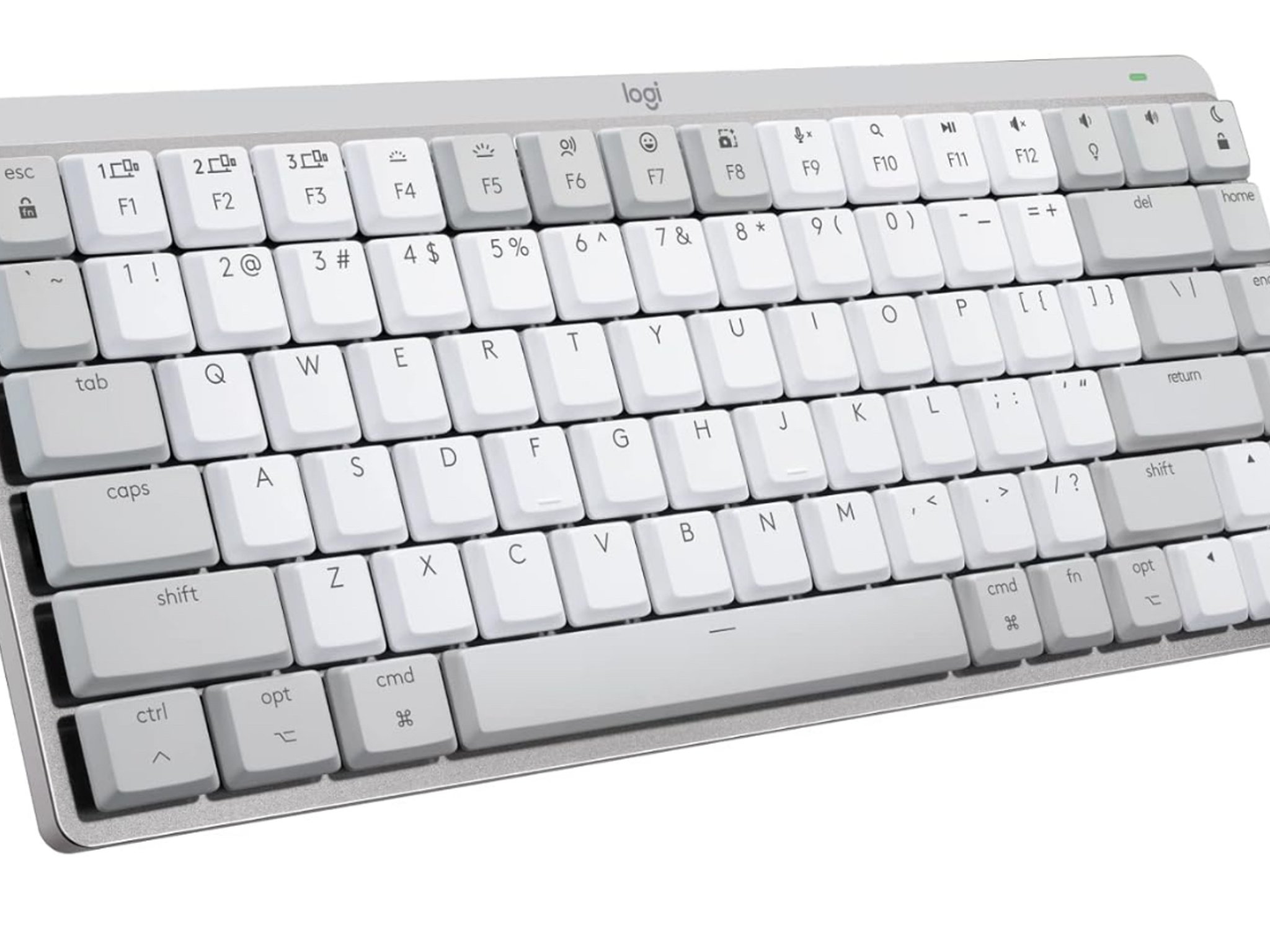 Logitech MX Mechanical Mini Wireless Illuminated Keyboard, Low-Profile Switches, Tactile Quiet Keys,