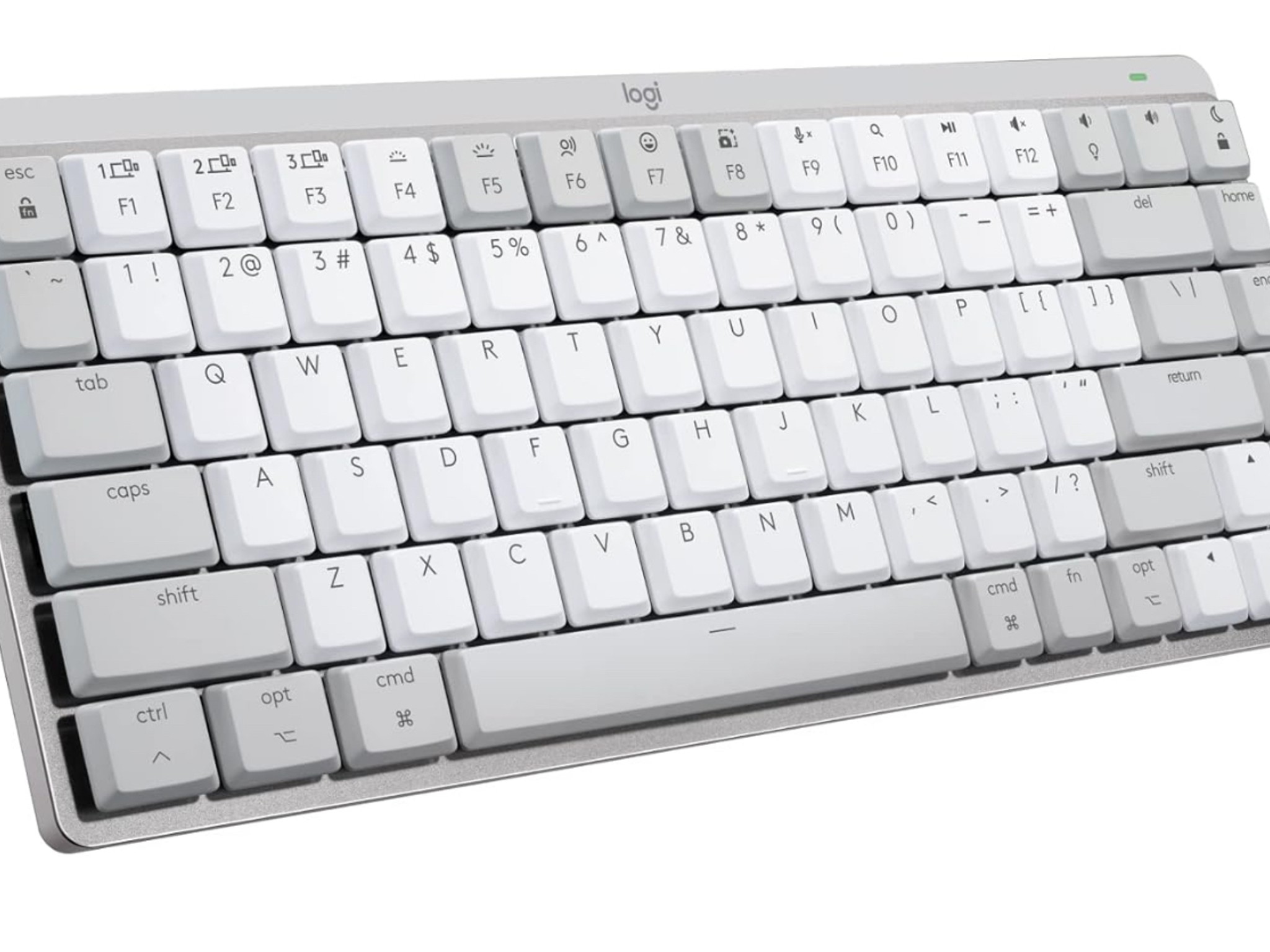 Logitech MX Mechanical Mini Wireless Illuminated Keyboard, Low-Profile Switches, Tactile Quiet Keys,