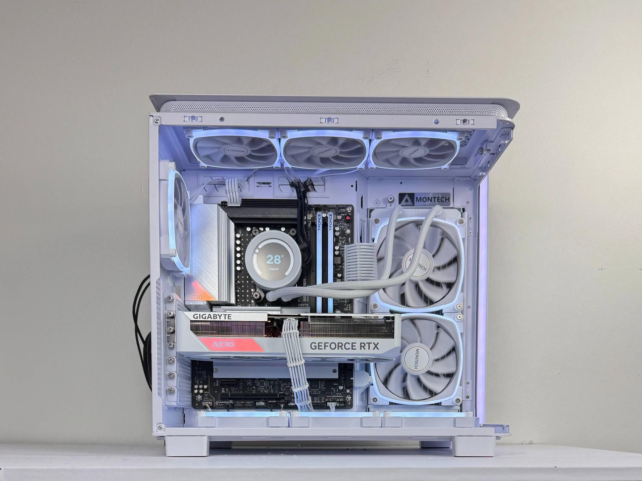 🌨 Blizzard 🌨  | 4k Streaming PC | Ryzen 7 7800X3D | Gigabyte RTX 4070 Ti | 32GB DDR5 6000MHz