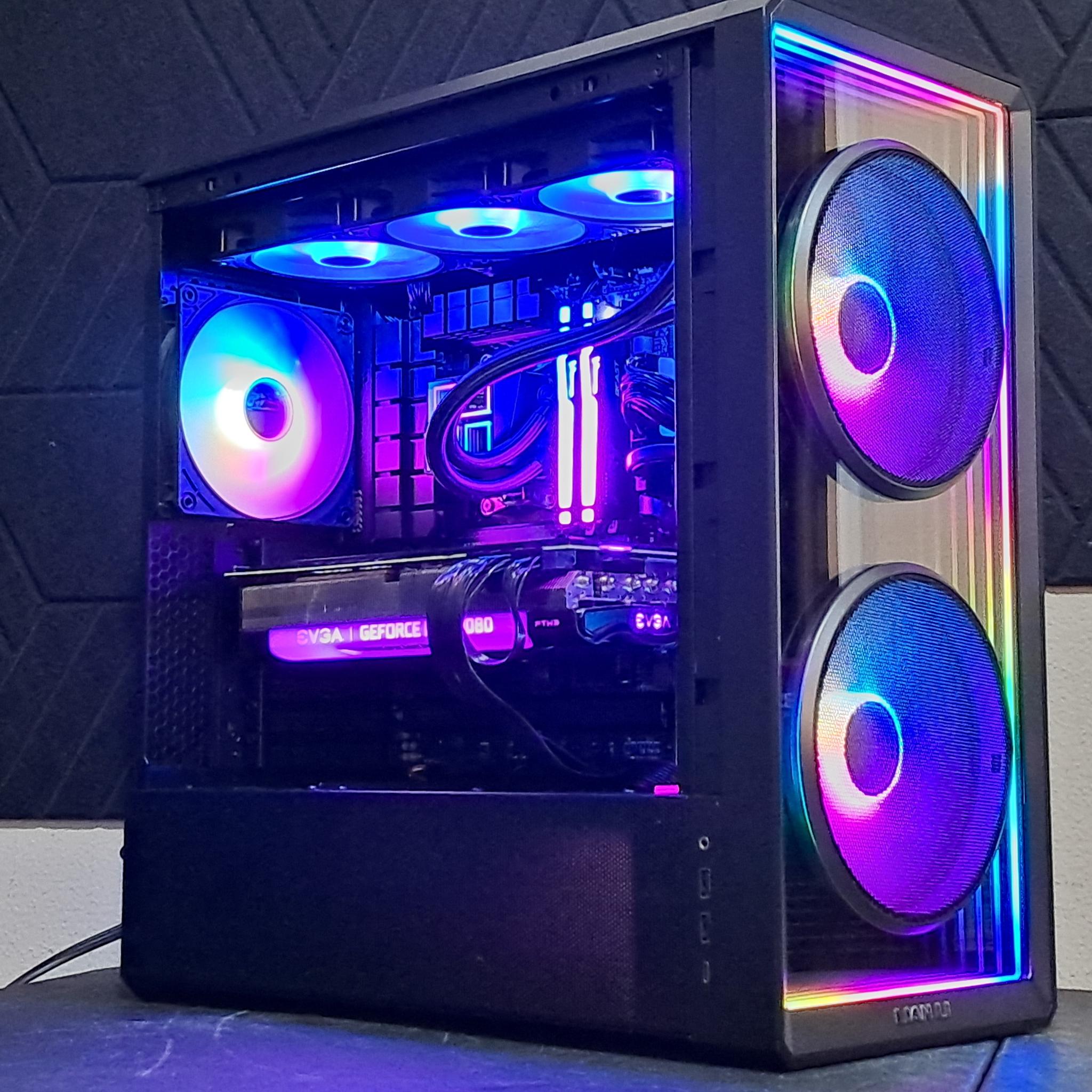 EVGA 3080 Custom Gaming PC | Lian Li Lancool 217 | Ryzen 5 9600X