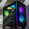 Gaming PC Ryzen 7 2700X 32GB RAM 256GB SSD + 1TB HDD GTX 1650 SUPER 4GB Windows 11 Computer