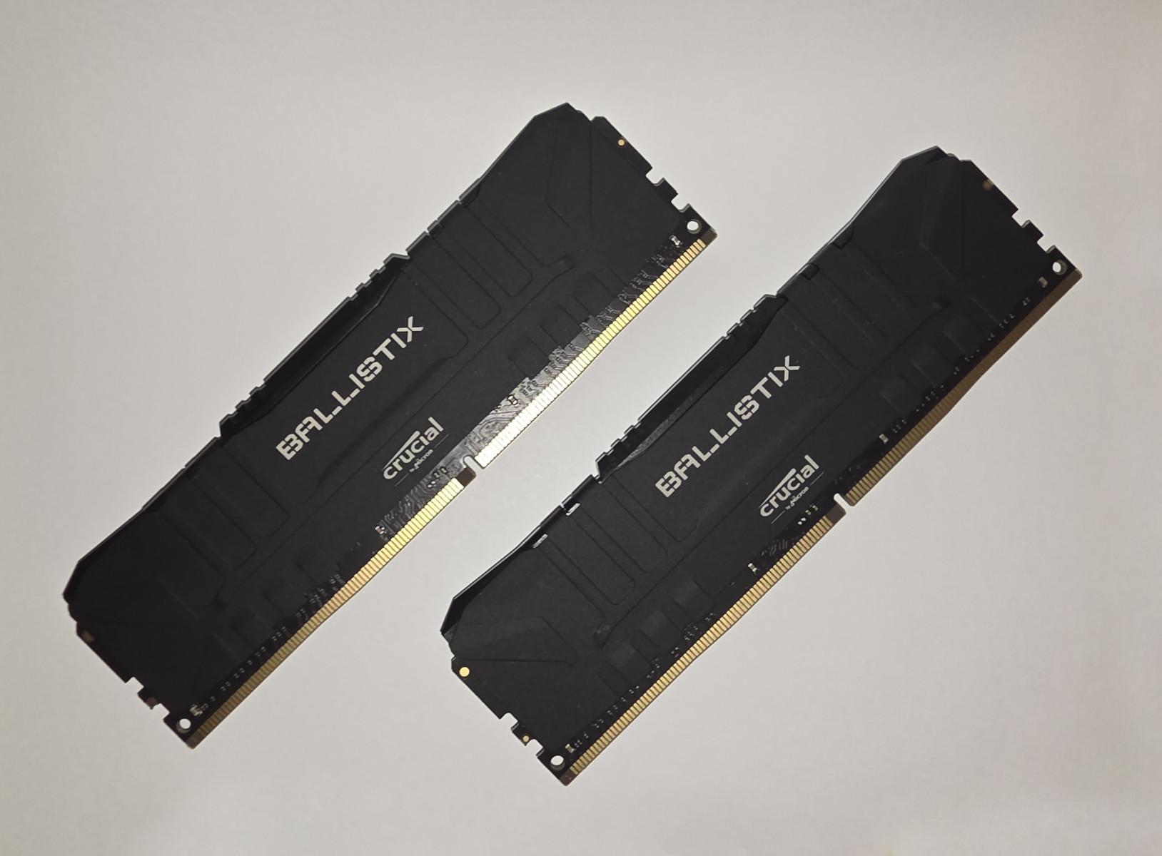 Crucial Ballistix 32GB (2x16GB) DDR4-3200 RAM Kit – Tested Working