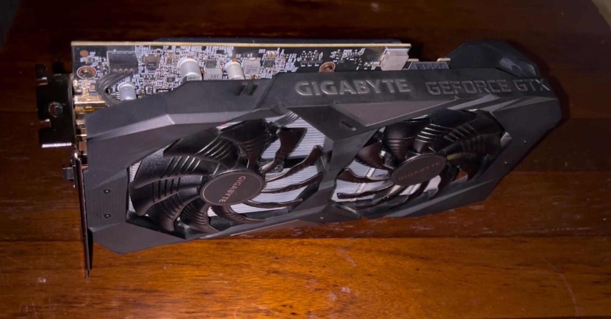 Nvidia 1660 Super 6GB Gigabyte Budget Gaming PC GPU