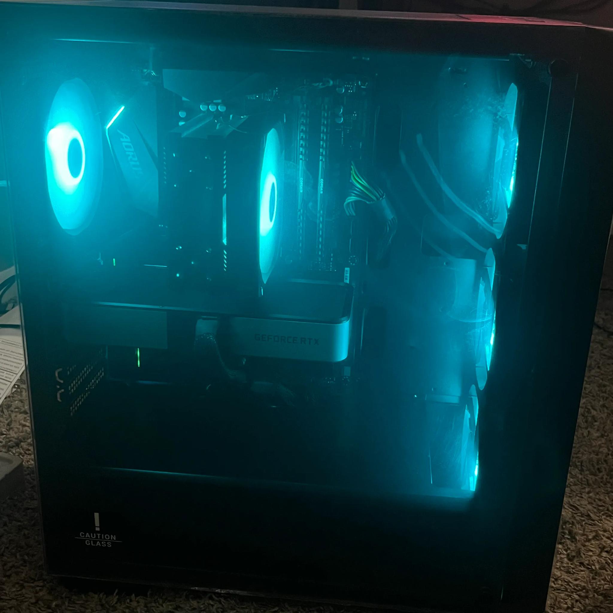 1440P Gaming PC! Ryzen 7 5800x, RTX 3060ti Founders Edition, 1TB SSD, 16GB DDR4 3200, 650w PSU