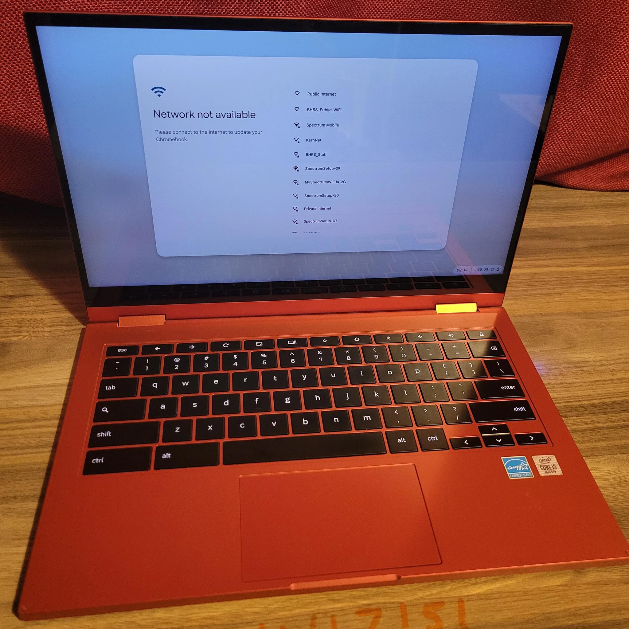 Samsung Galaxy Chromebook 2 - 13.3" QLED Touch Screen - intel i3 - 128gb emmc
