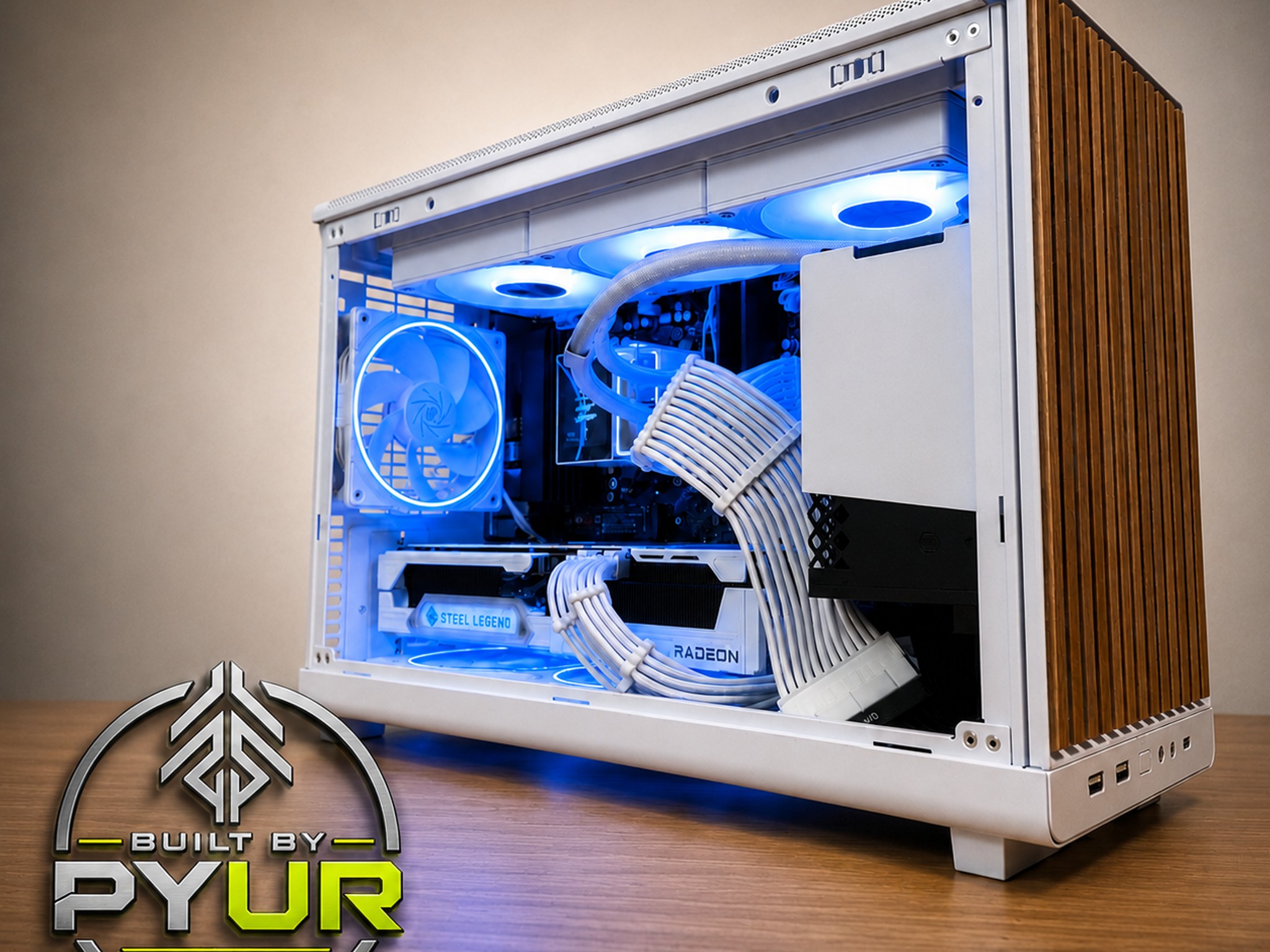 9850X3D + RX 9070 XT | 26L White Tarkov Meta PC | 32GB DDR5 | built by pyur