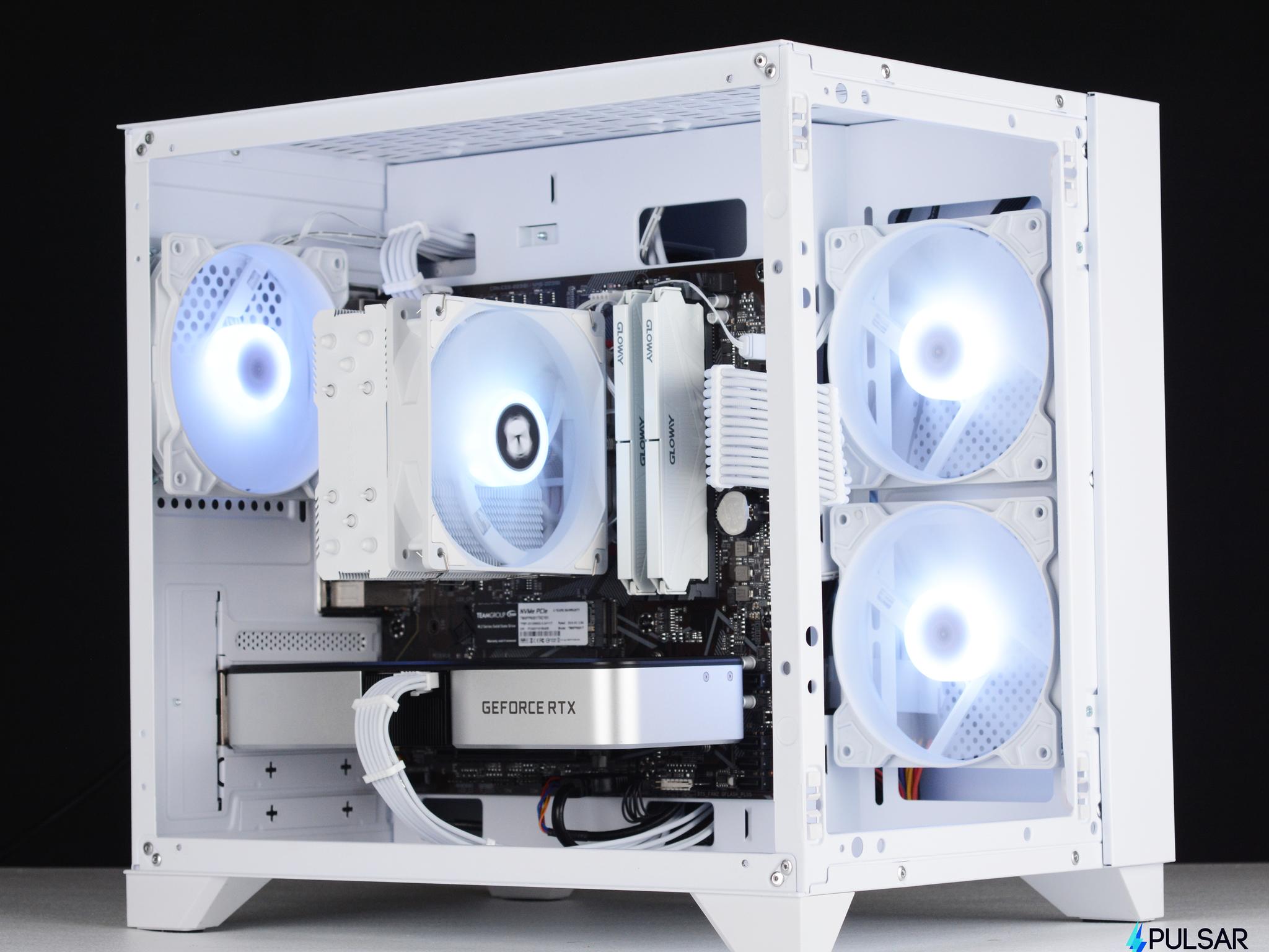 ⚪🟣 BLOOM: 1080p Streaming & Gaming PC | RTX 3060 Ti, Ryzen 5, 32GB DDR4, 1TB SSD