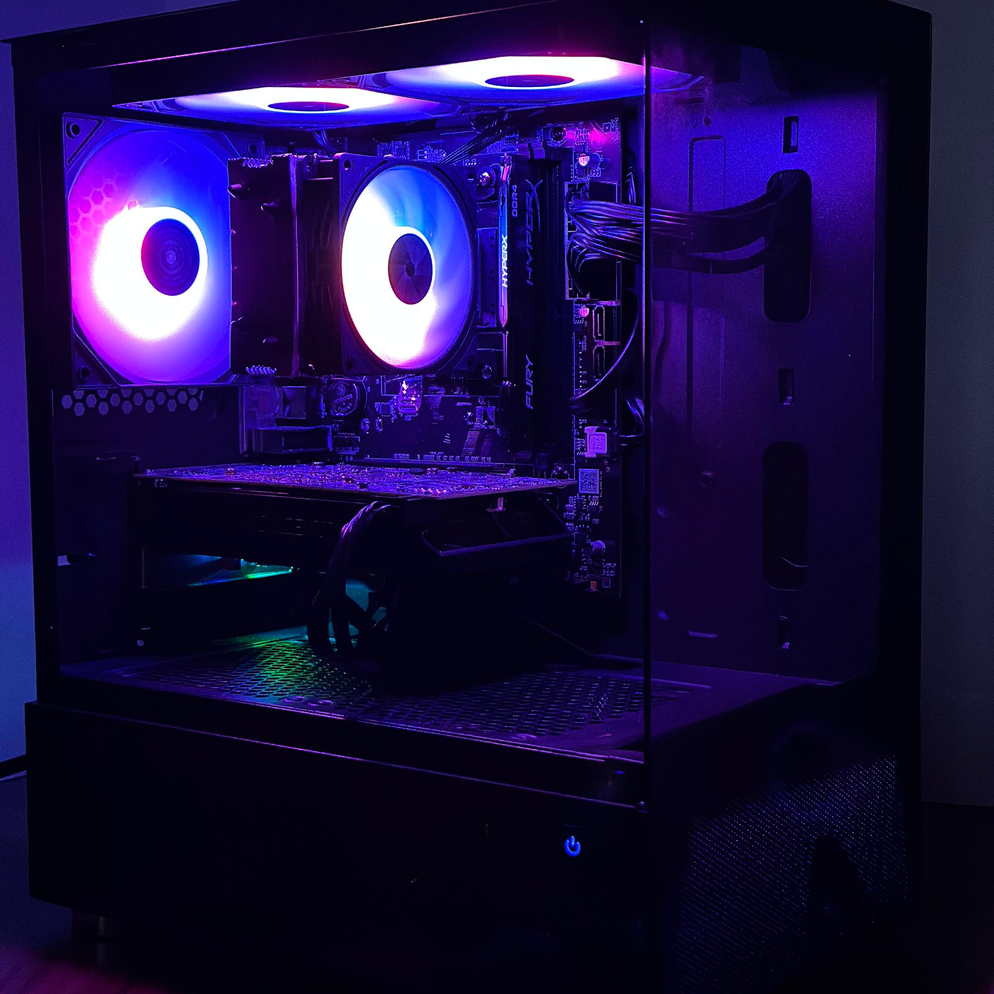 RTX 2060 Super | Ryzen 5 2600 | 16GB DDR4 | 1.12TB | Win 11/Office | WiFi + BT | Custom Gaming PC