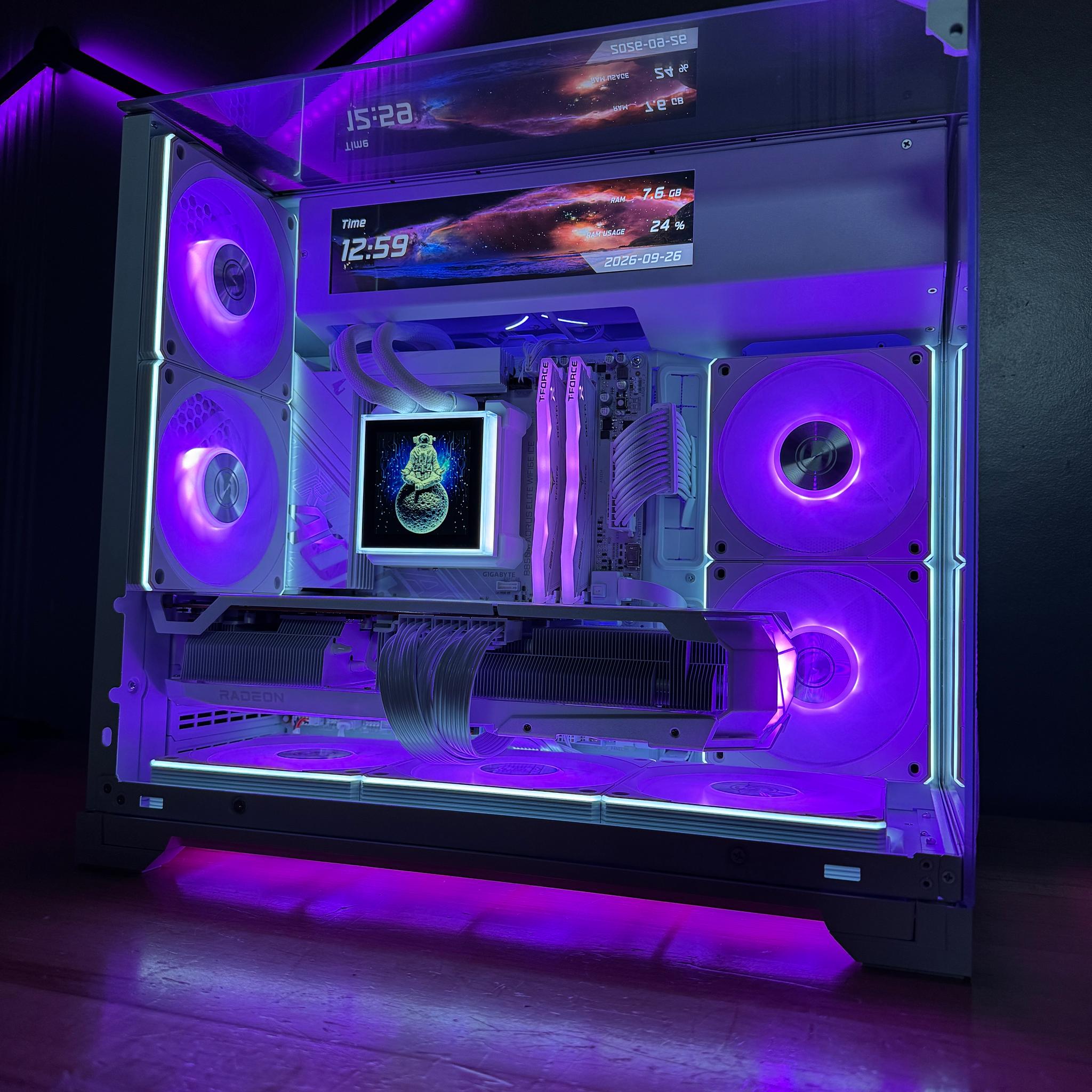 🧊Lian Li PC | Ryzen 7800X3D, 9070 XT, 32GB DDR5, 2TB SSD, Lian Li Case/Fans/Cooler/PSU