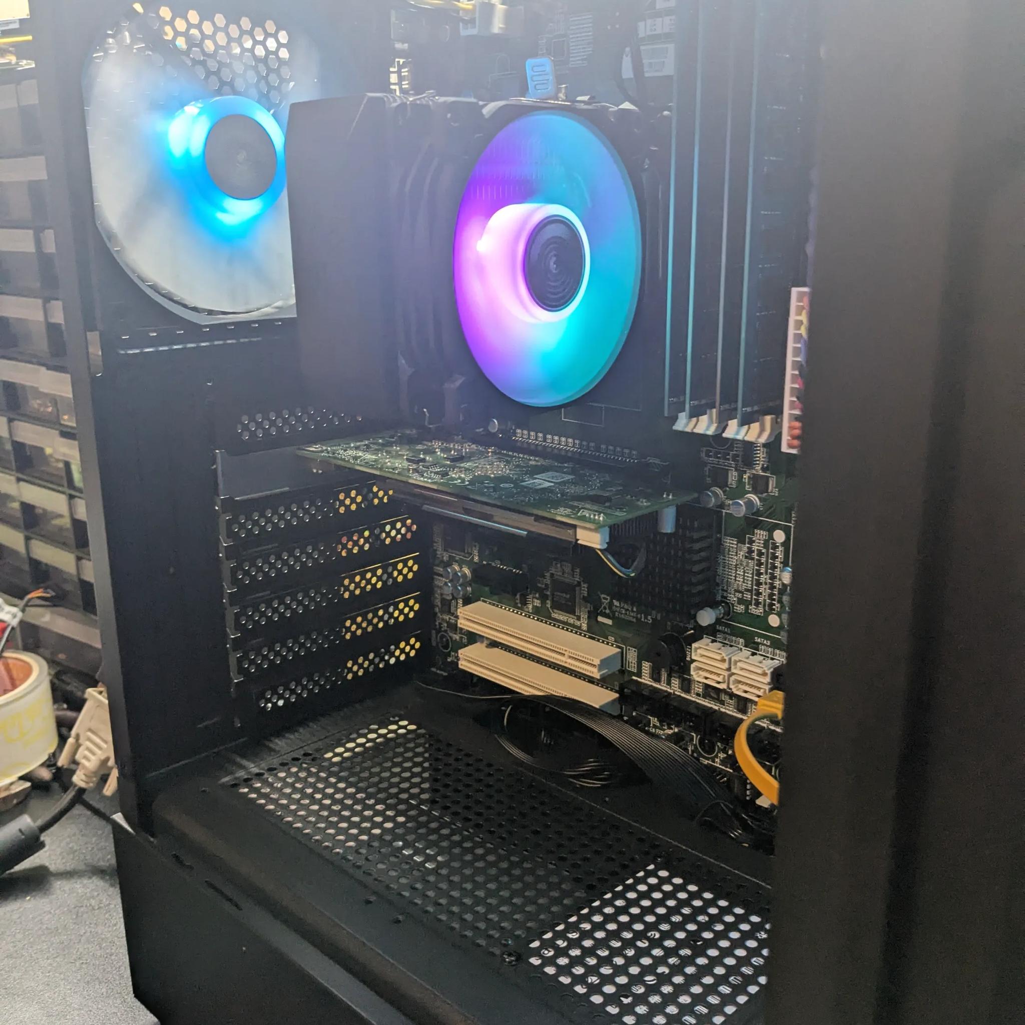 Ultra Budget RGB | i5-4570S, 16GB RAM, 480GB SSD, Nvidia 4GB Quadro, RGB, WiFi, Warranty