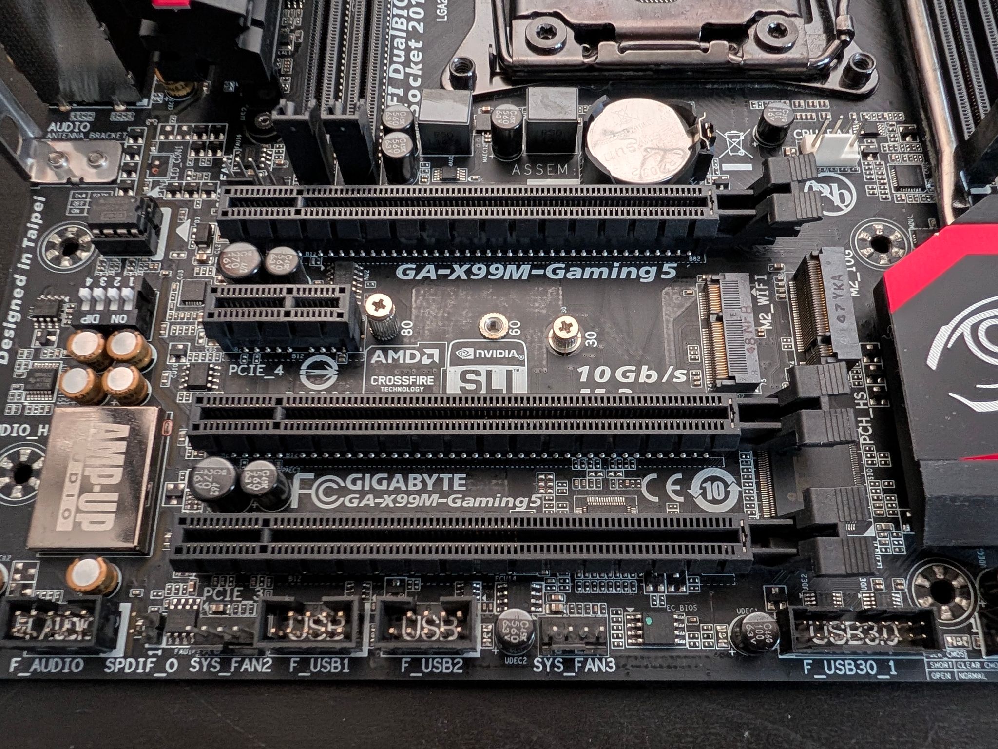 Gigabyte GA-X99M-Gaming 5 X99 LGA2011-3 DDR4 Motherboard