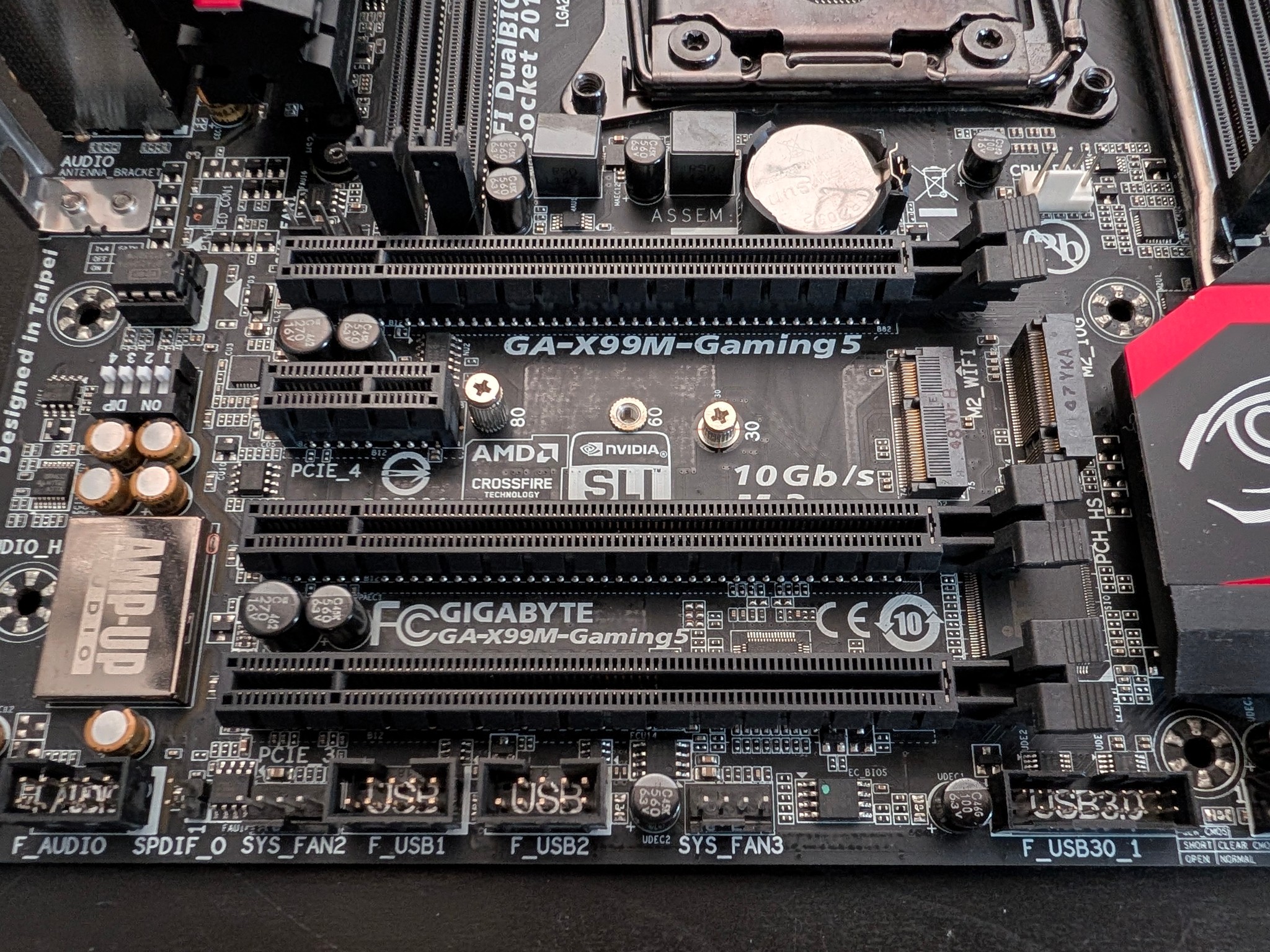 Gigabyte GA-X99M-Gaming 5 X99 LGA2011-3 DDR4 Motherboard