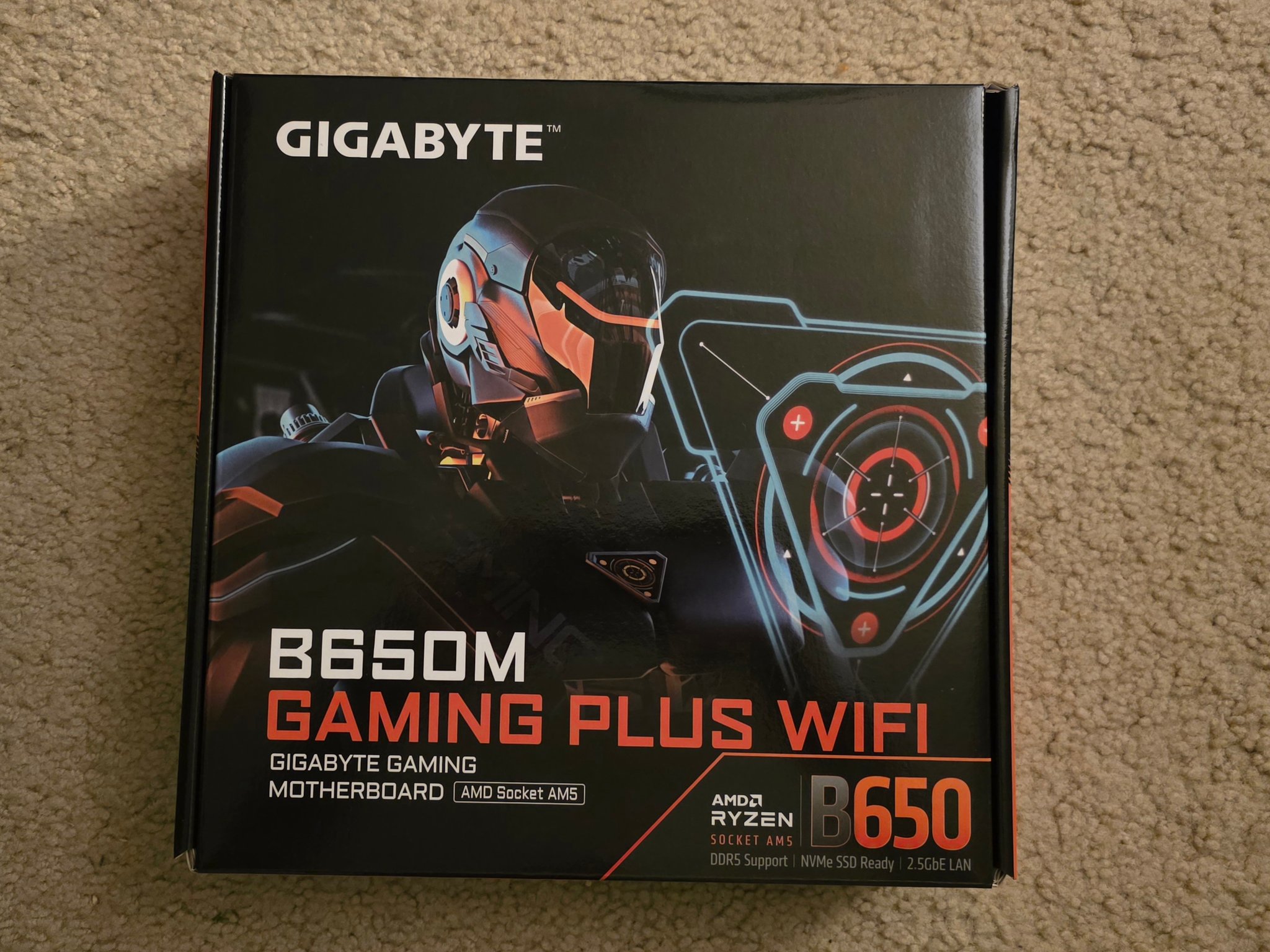 GIGABYTE B650M GAMING PLUS WIFI AM5 mATX Motherboard Brand New In Box