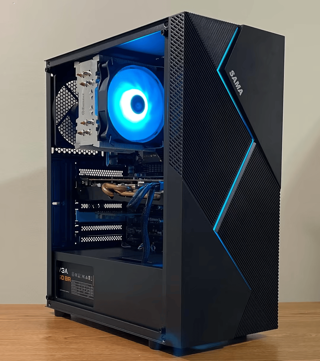 Midnight 🌙 | AMD R9 280x, AMD Phenom II Budget Gaming PC