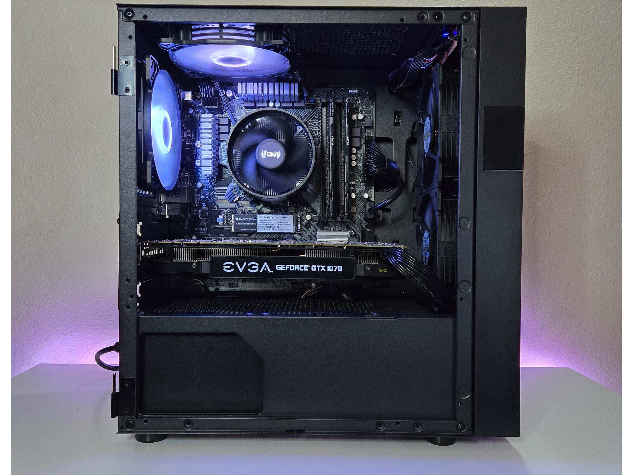 GTX 1070 8GB | Ryzen 5 2600 | Wi-Fi | 1080p Gaming PC
