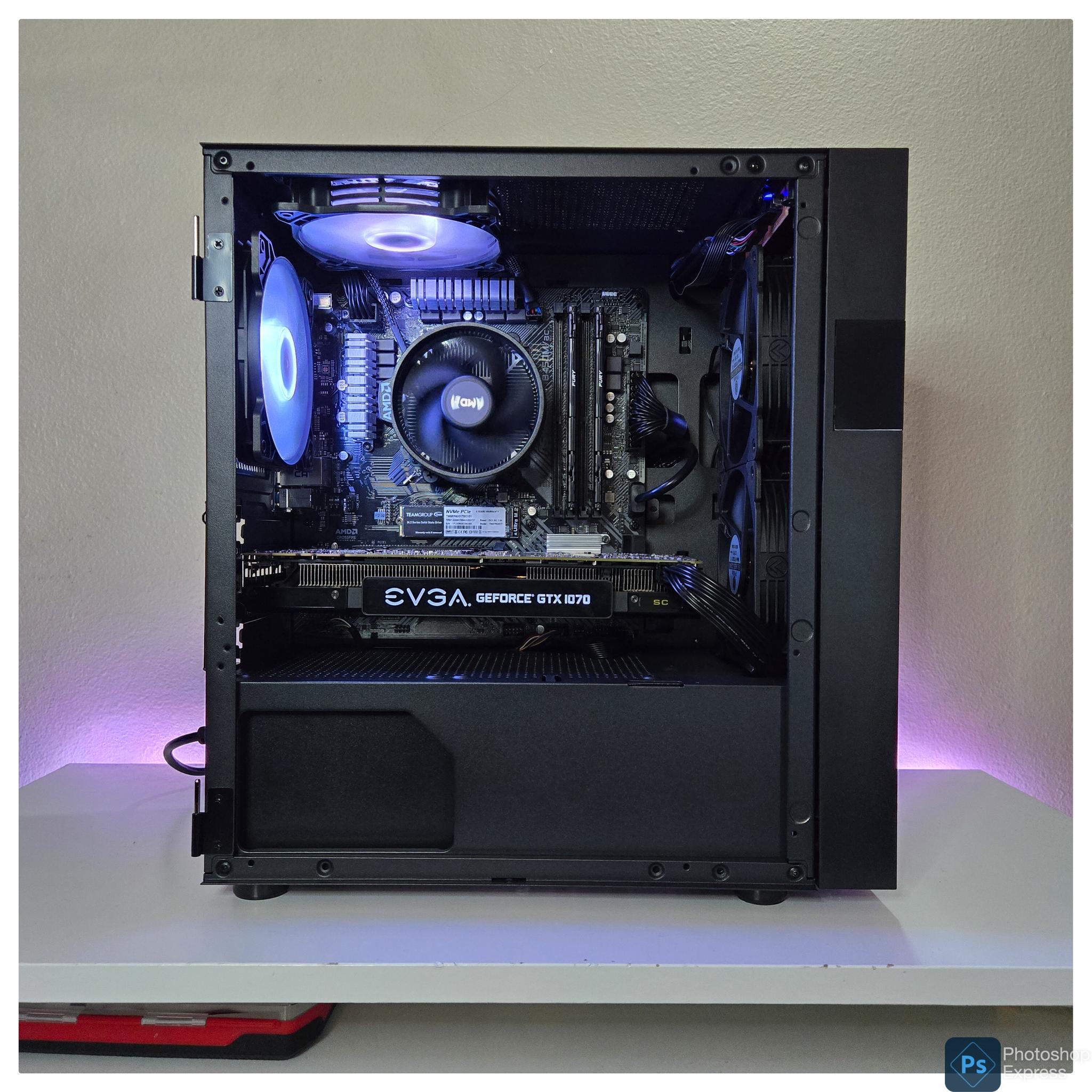 GTX 1070 8GB | Ryzen 5 2600 | Wi-Fi | 1080p Gaming PC