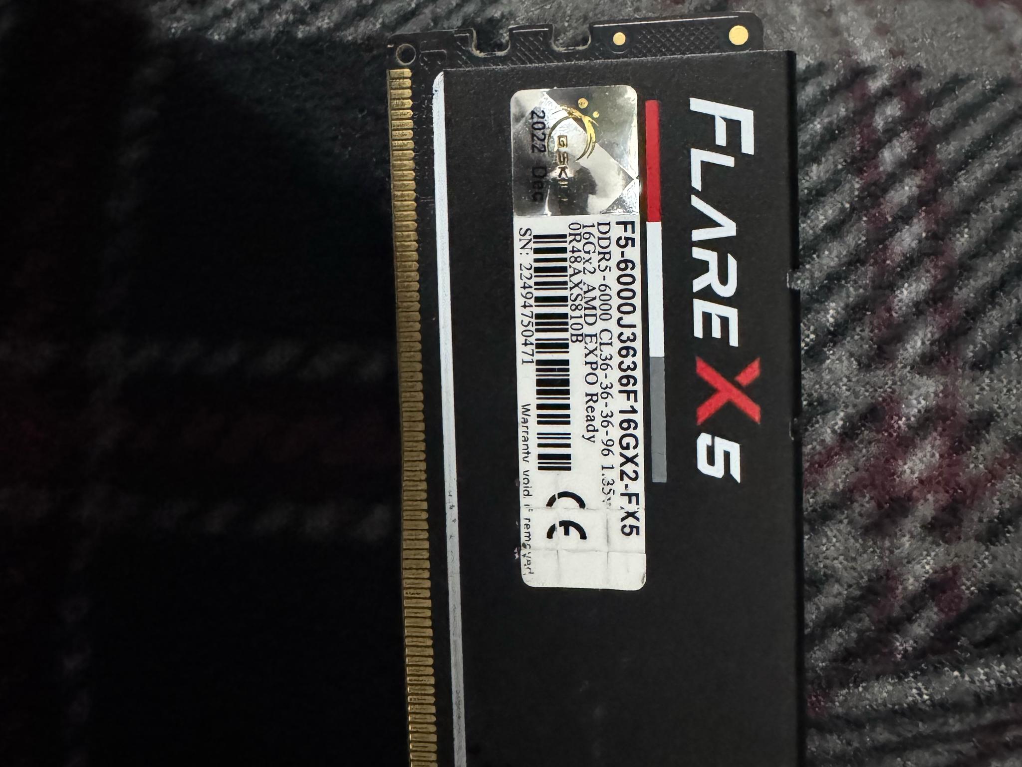 G.Skill Ripjaws S5 32GB DDR5-5200 (2x16GB) - Image 1