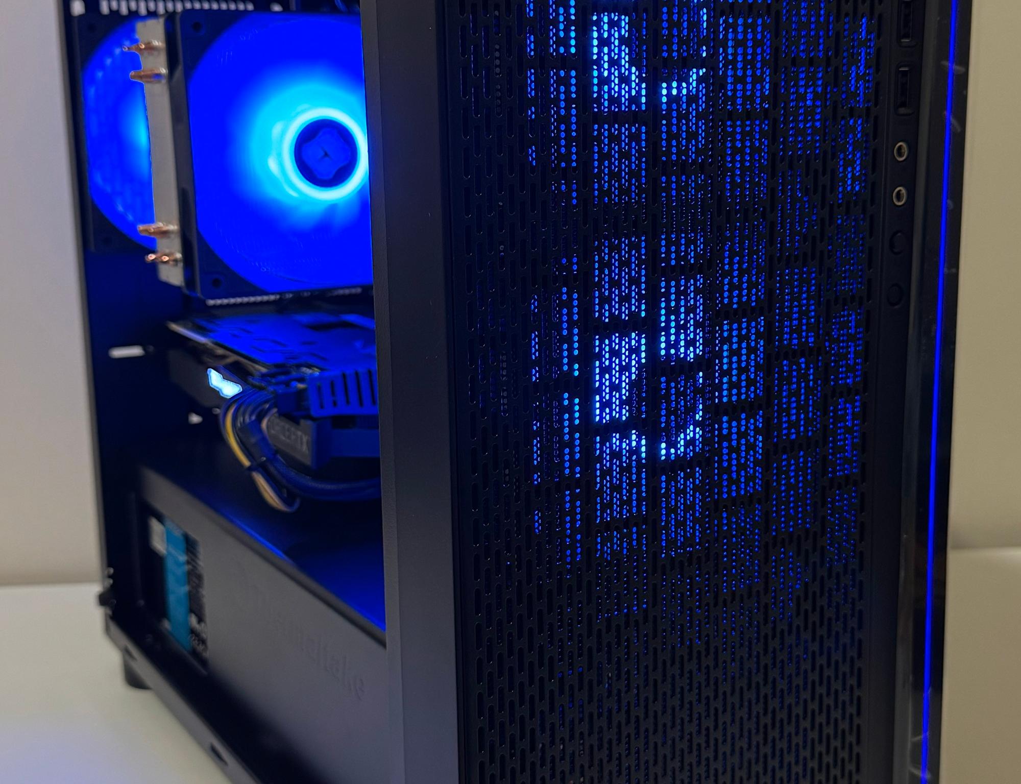 AMD Ryzen 5 32GB RAM 1TB SK Hynix NVMe SSD GeForce RTX 2070 SUPER Thermaltake Case Gaming PC