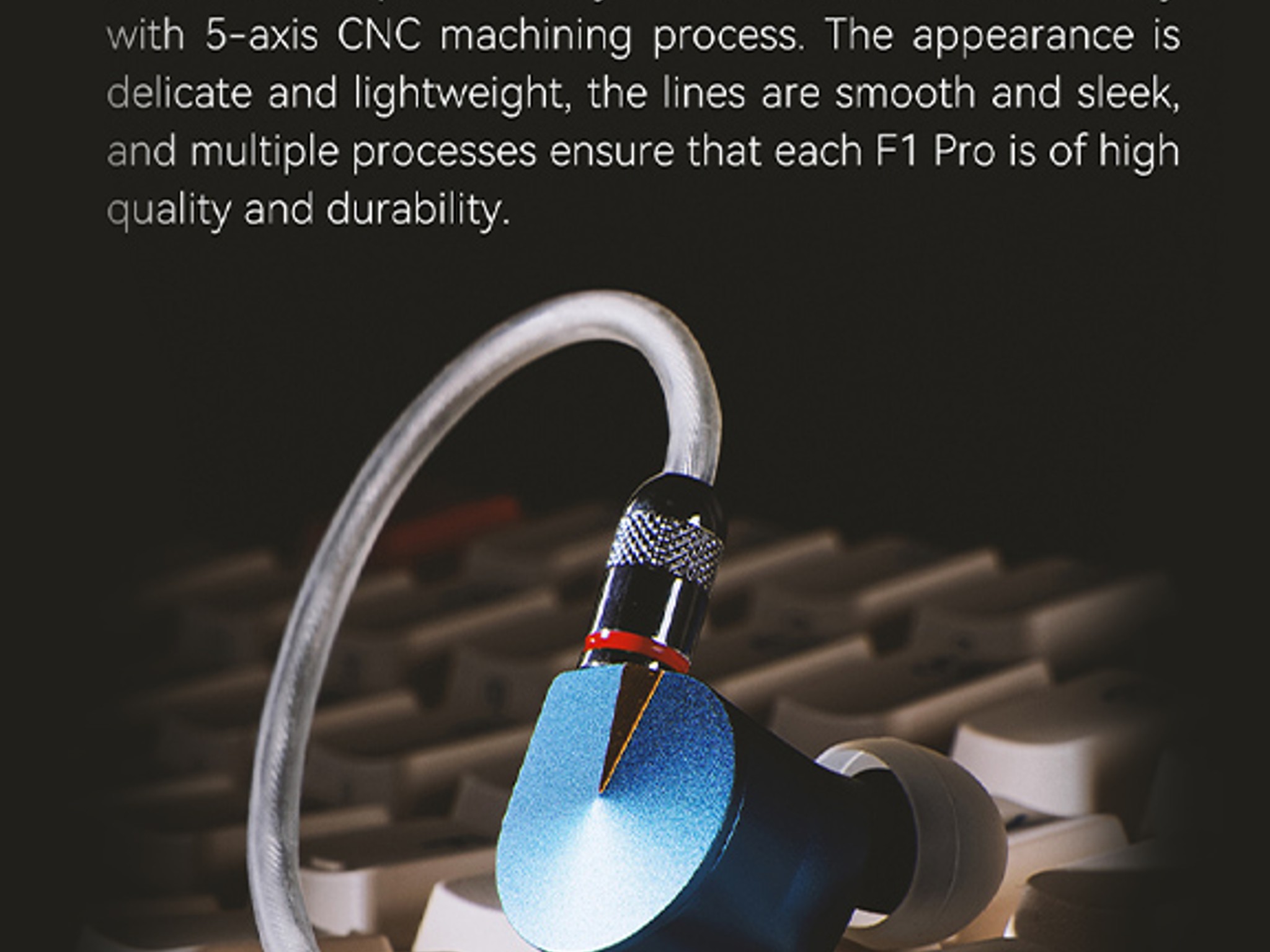 BNIB NiceHCK F1 Pro 14.2mm Planar Driver in-Ear Monitors (3.5mm variant)