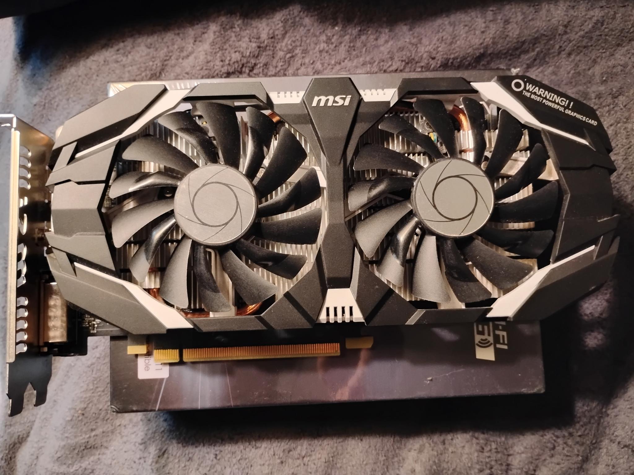 MSI GeForce GTX 1060 6GT OC