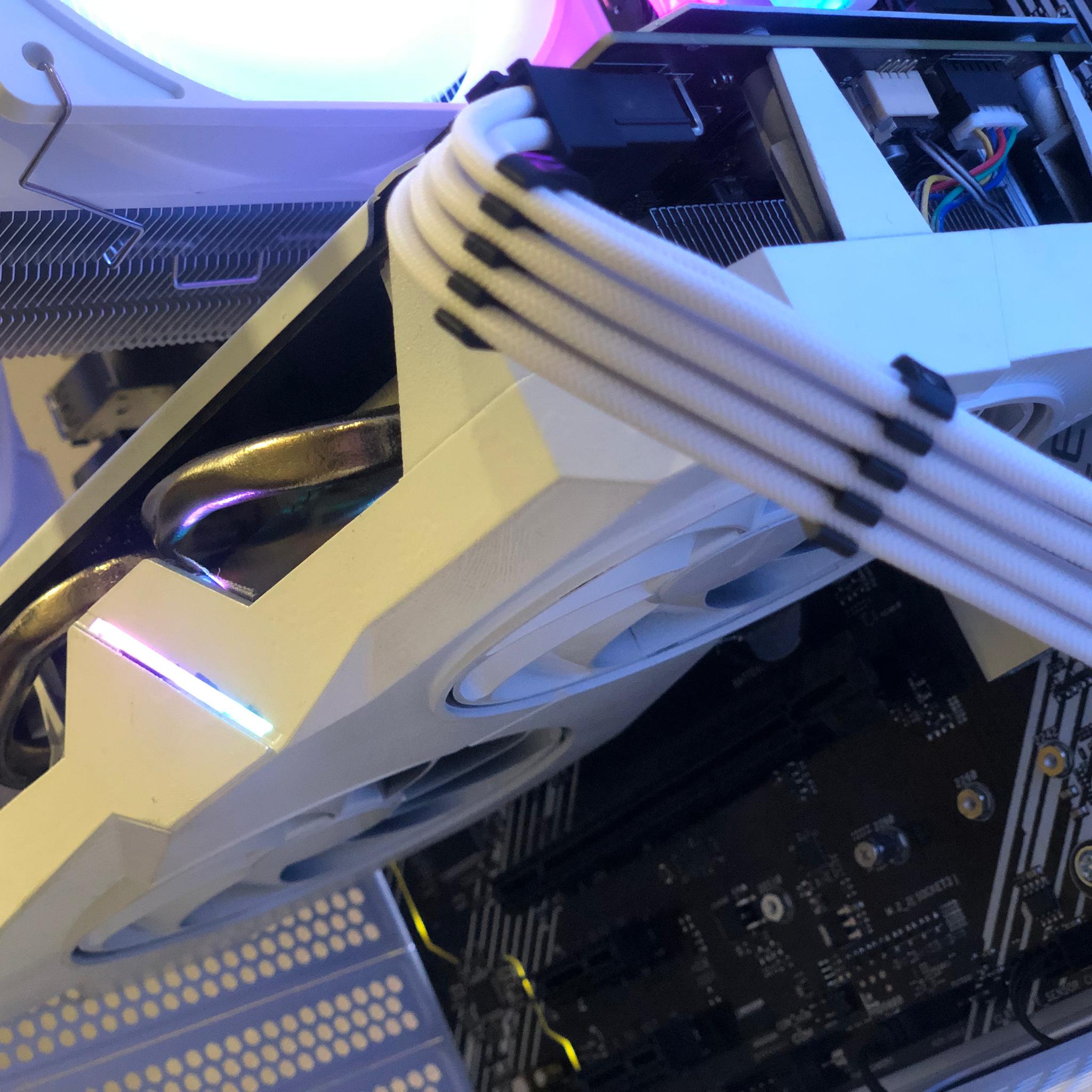 $675 White Gaming Pc - ryzen 5 - 2060 - 16gb or ram