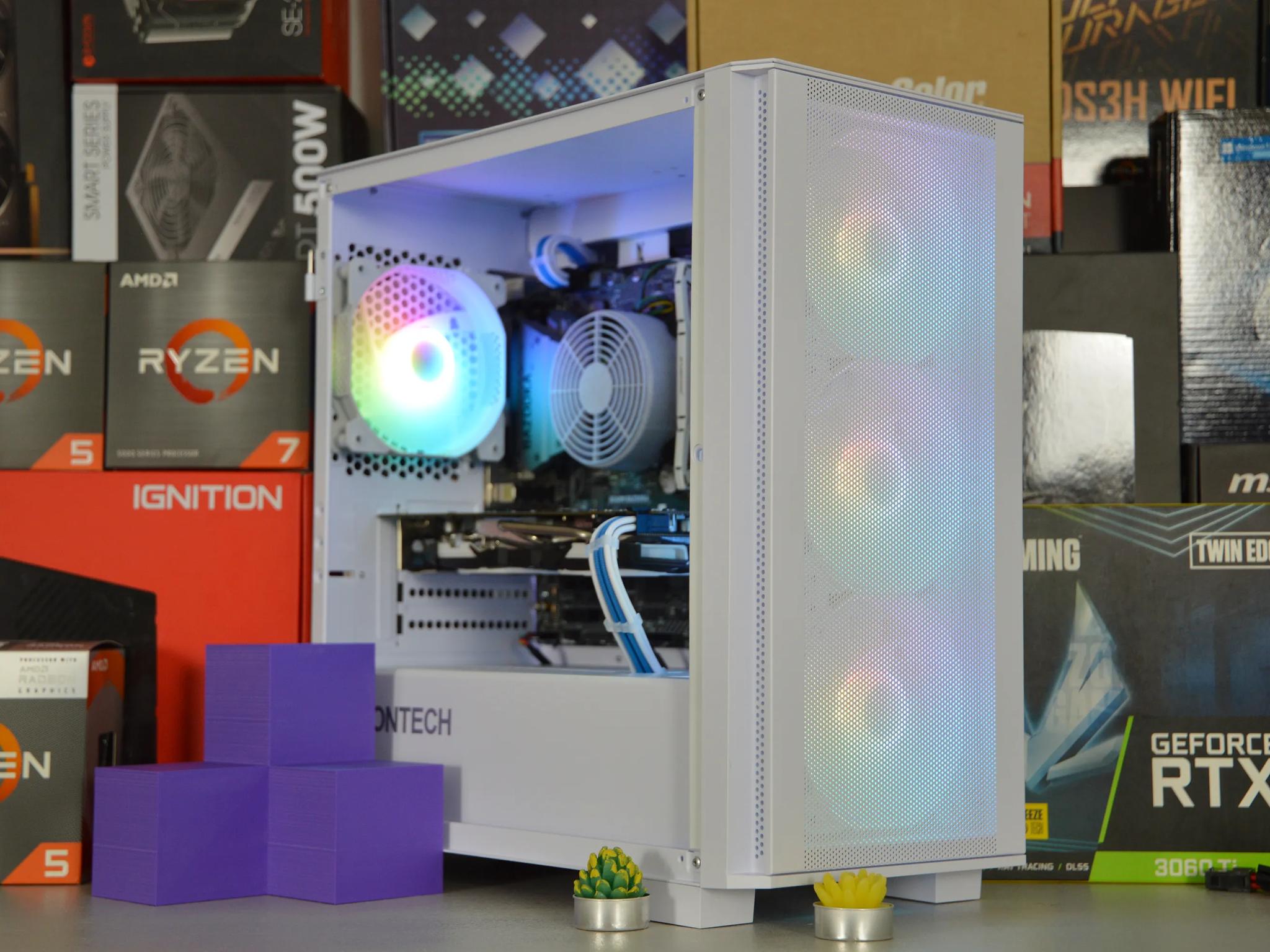 🔮❄️| RX 580 | INTEL i5-8400 | 16GB DDR4 RAM | 512GB NVME SSD | Crystal Snow |