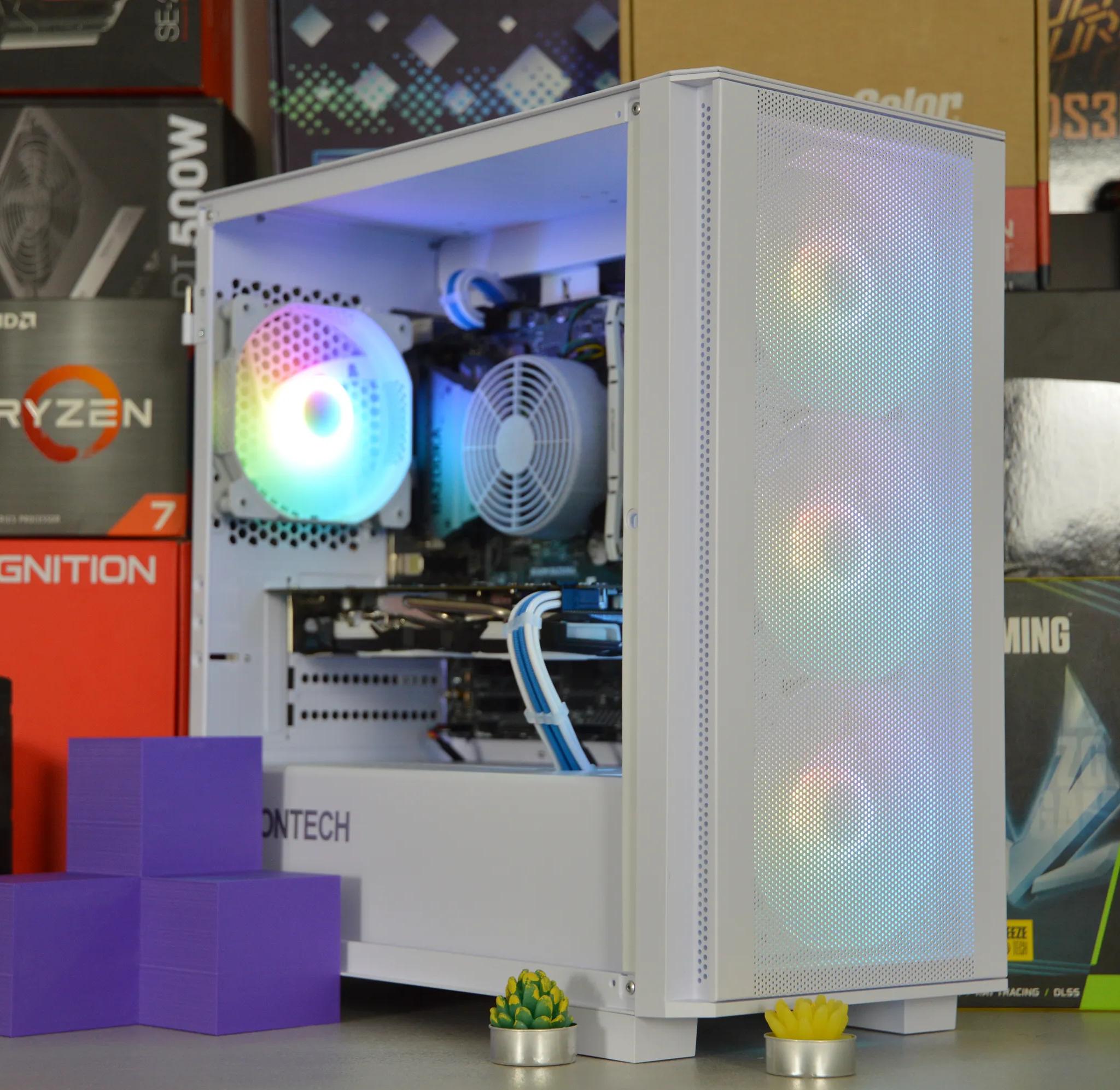 🔮❄️| RX 580 | INTEL i5-8400 | 16GB DDR4 RAM | 512GB NVME SSD | Crystal Snow |