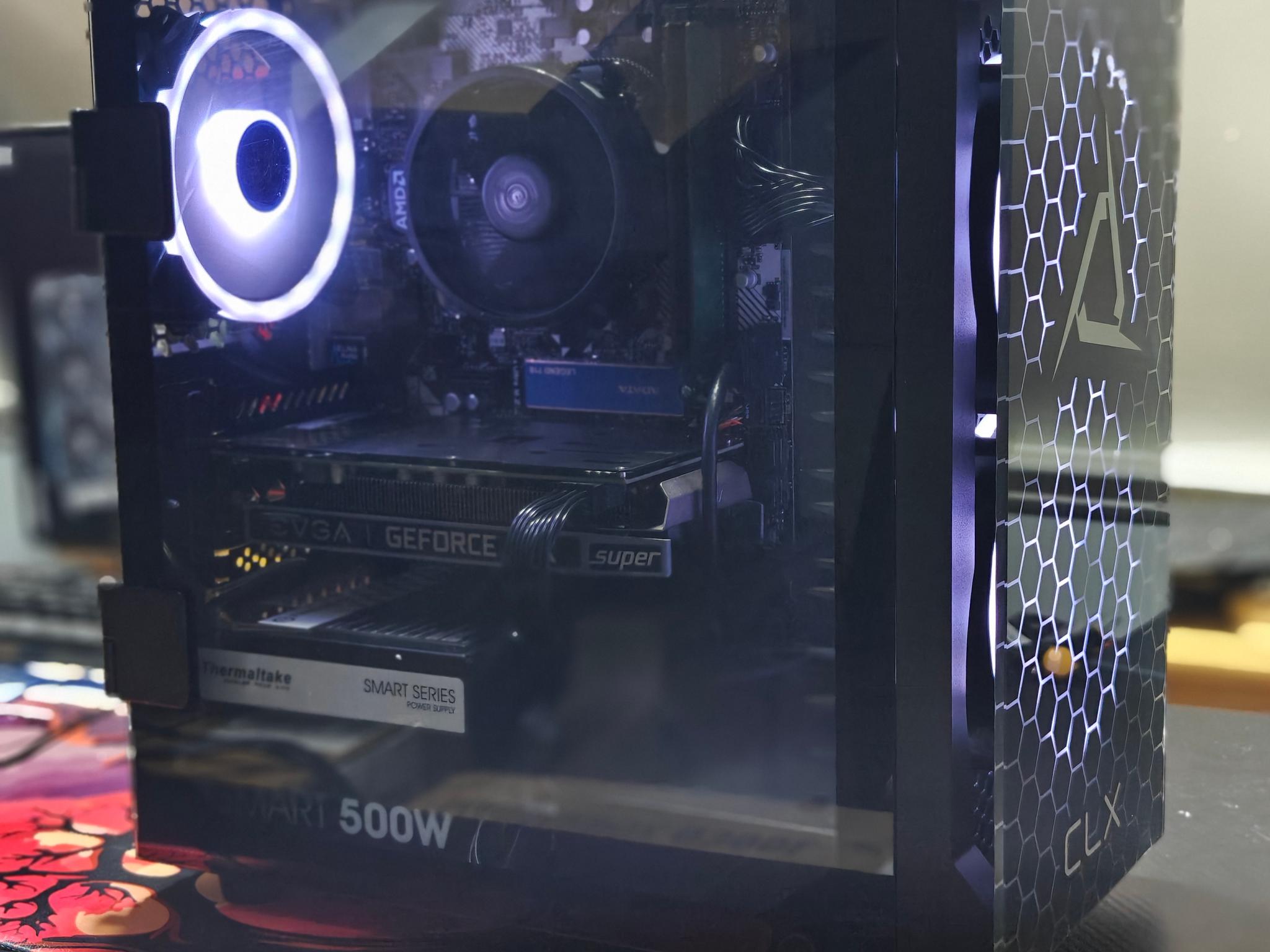 Gaming PC|AMD Ryzen 5 2600|16 GB DDR4 |1 TB NVME SSD|EVGA NVIDIA GEFORCE GTX 1660S|Windows 11 Home