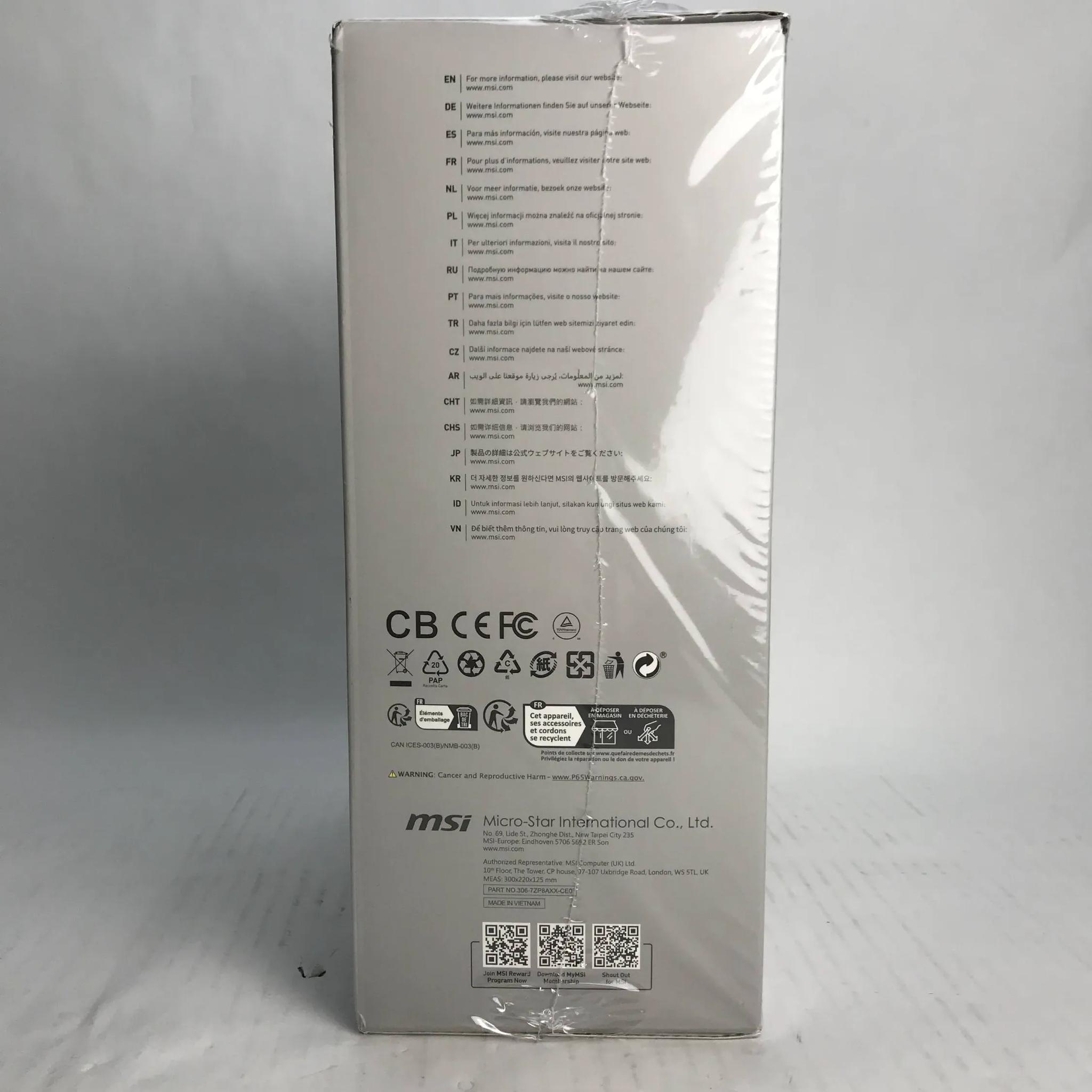 Msi Mag A850gl Pcie 5.1 White Gaming Power Supply - Full Modular - 80 Plus Gold