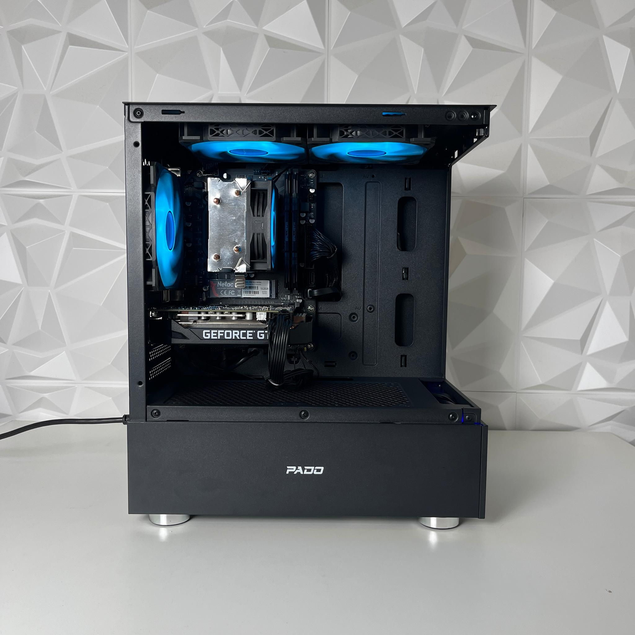 🩵🖤 | Black RGB Gaming PC | i5 10400T + GTX 1660 6GB | 16GB