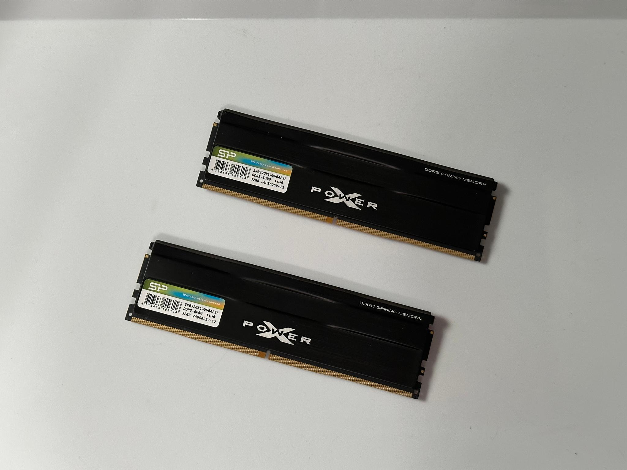 64GB DDR5 CL30 6000MT/s SILICON POWER XPOWER DESKTOP MEMORY RAM