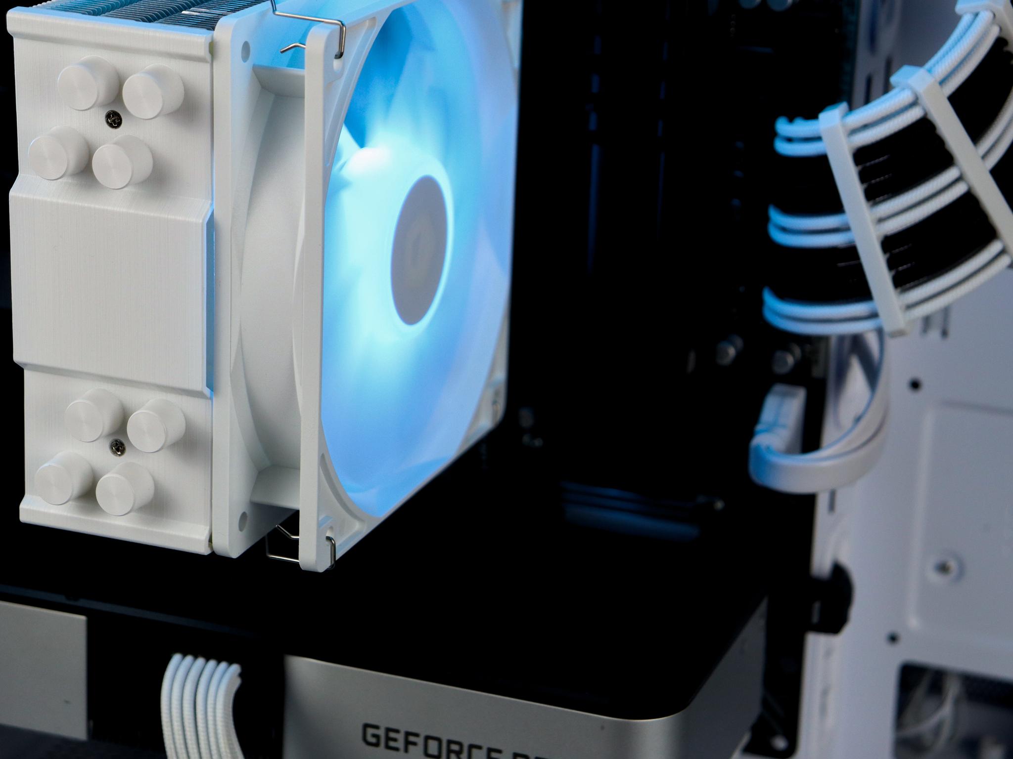 🧊❄️🧊 White Gaming PC – RTX 3060 TI , Ryzen 5 3600, 16GB RAM, 1TB SSD - WiFi, BlueToot...