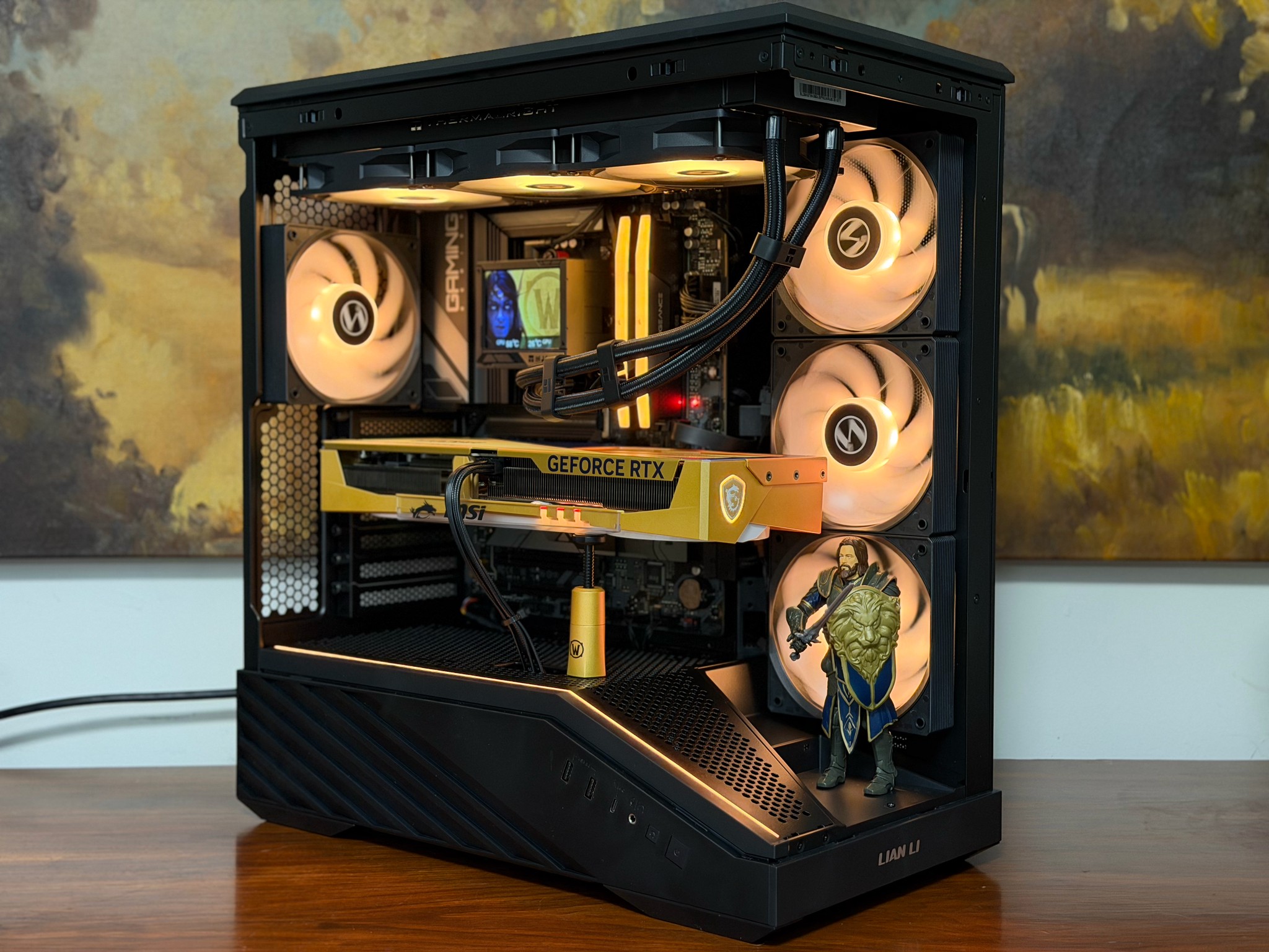 RTX 5070 Warcraft | Ryzen 5 7600X3D | 32GB DDR5 | 1TB SSD | B650 | 360 AIO | 750W | Lian Li V100R