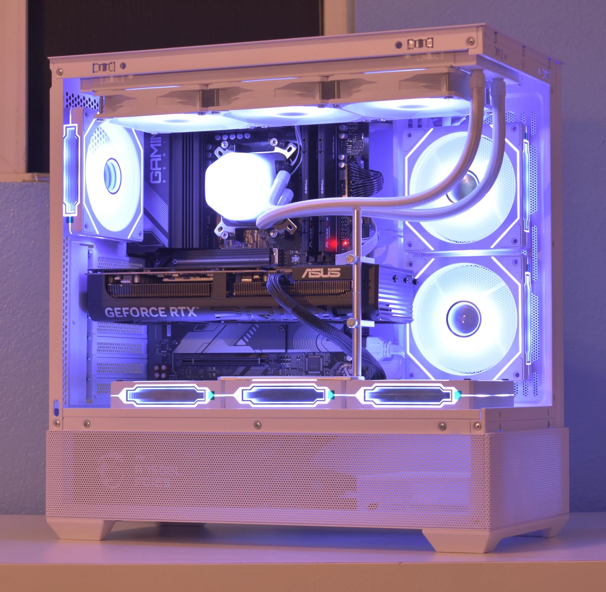 🚀High End Gamer🚀 Ryzen 7 9800X3D | RTX 5070ti 16GB | 32GB DDR5 | 2TB nVME SSD | White | RGB+Wifi