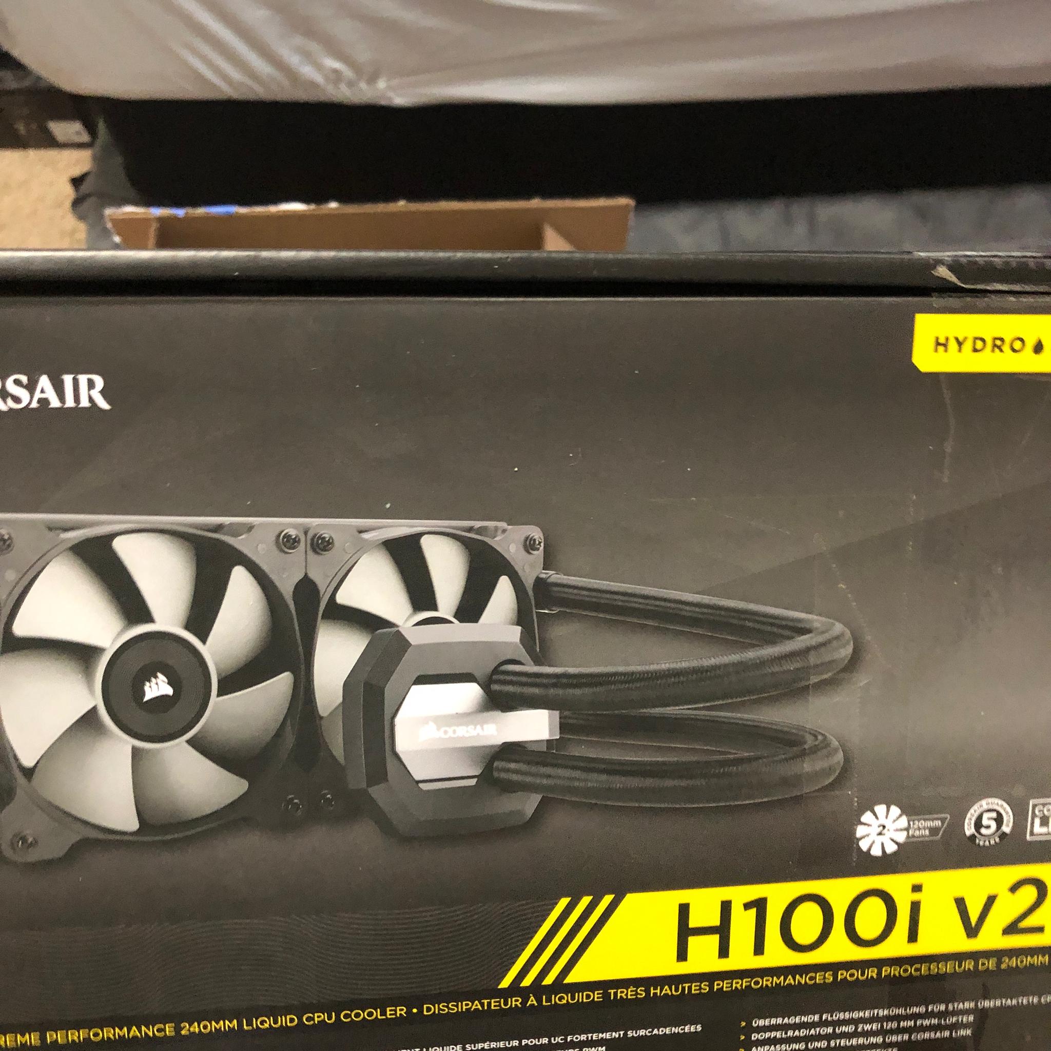 (Usable? READ DESC.) Corsair H100i V2 240mm AIO